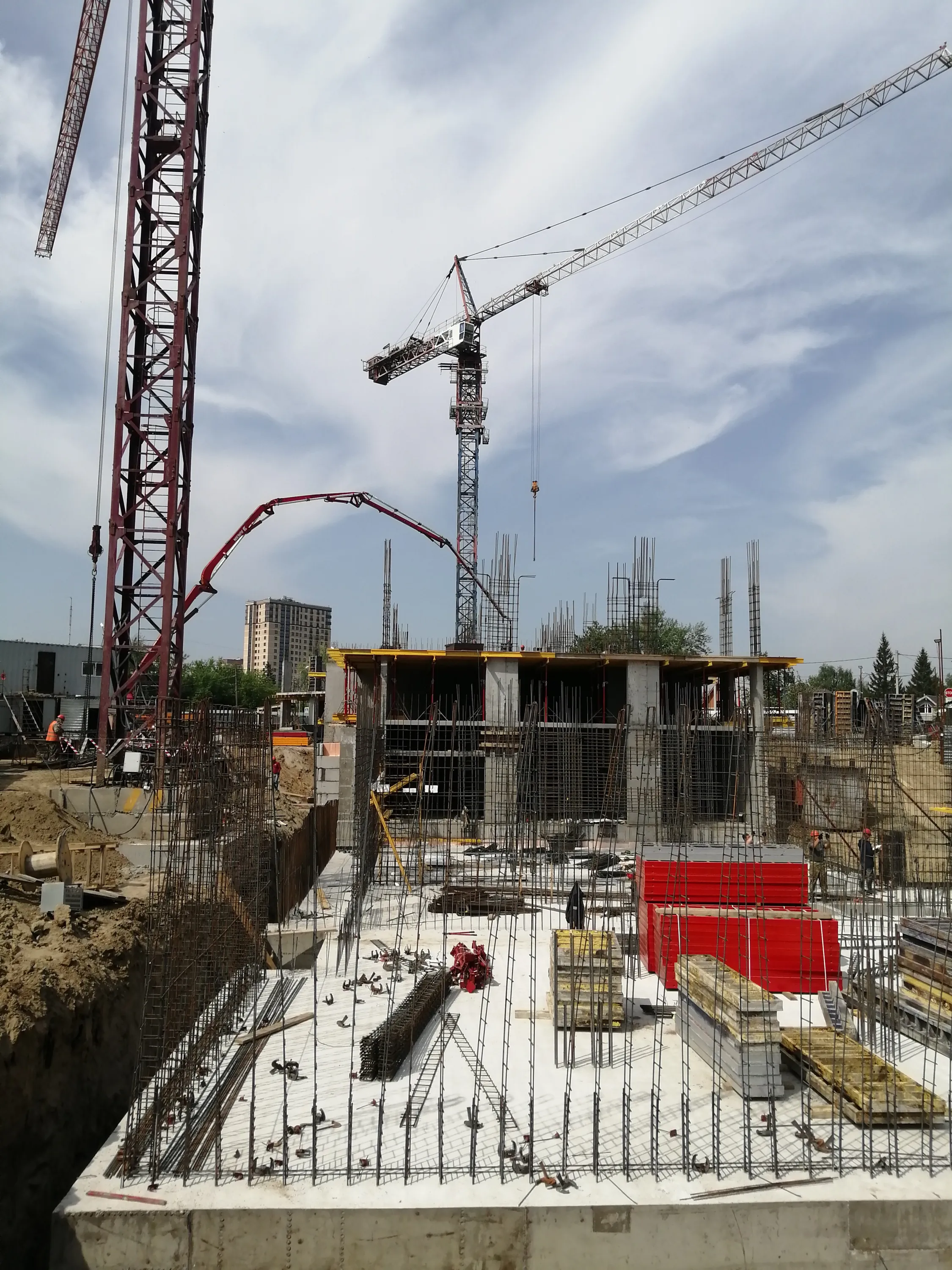 ЖК Комета-Октябрьский ход строительства