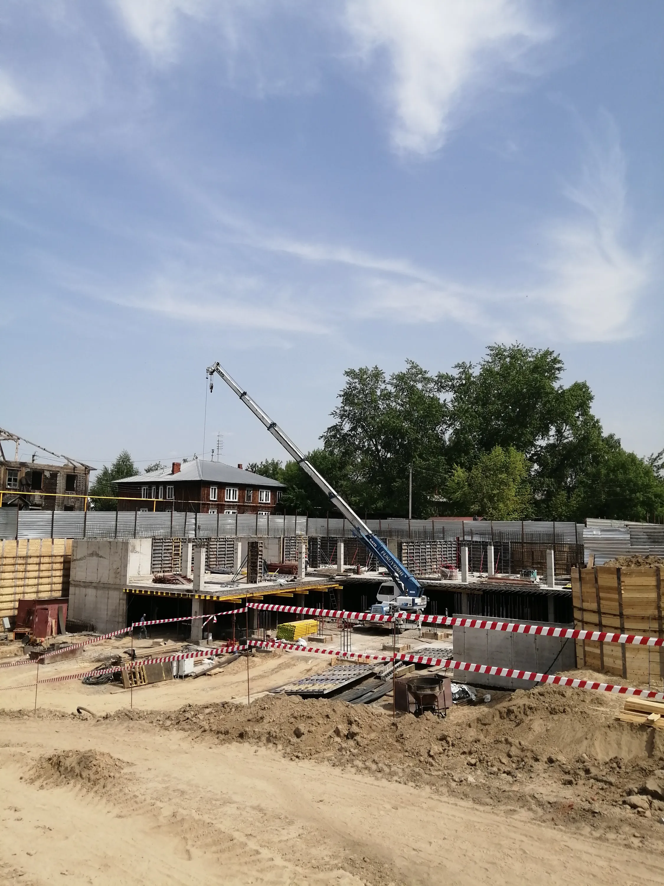 ЖК Комета-Октябрьский ход строительства