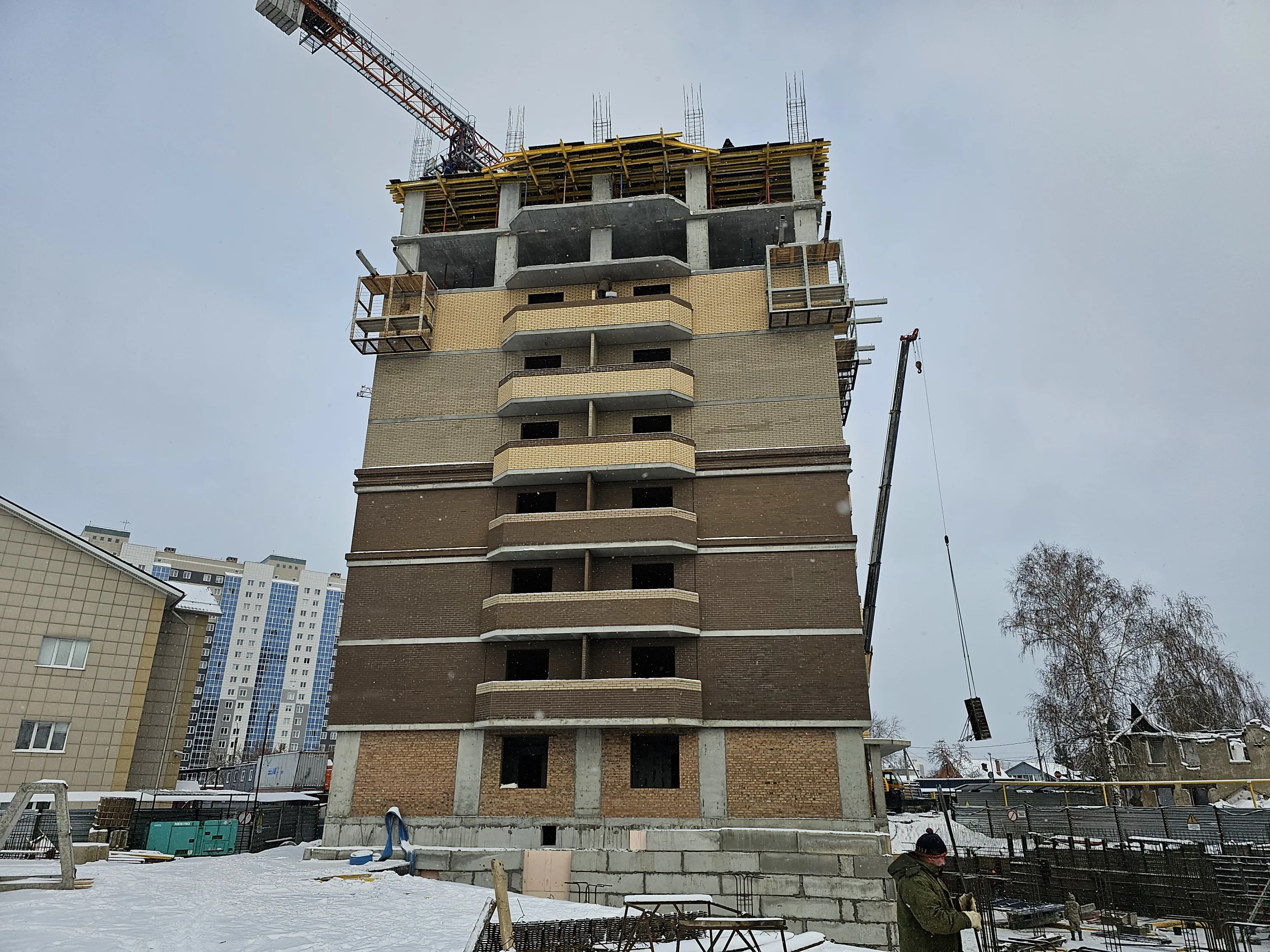 ЖК Комета-Октябрьский ход строительства