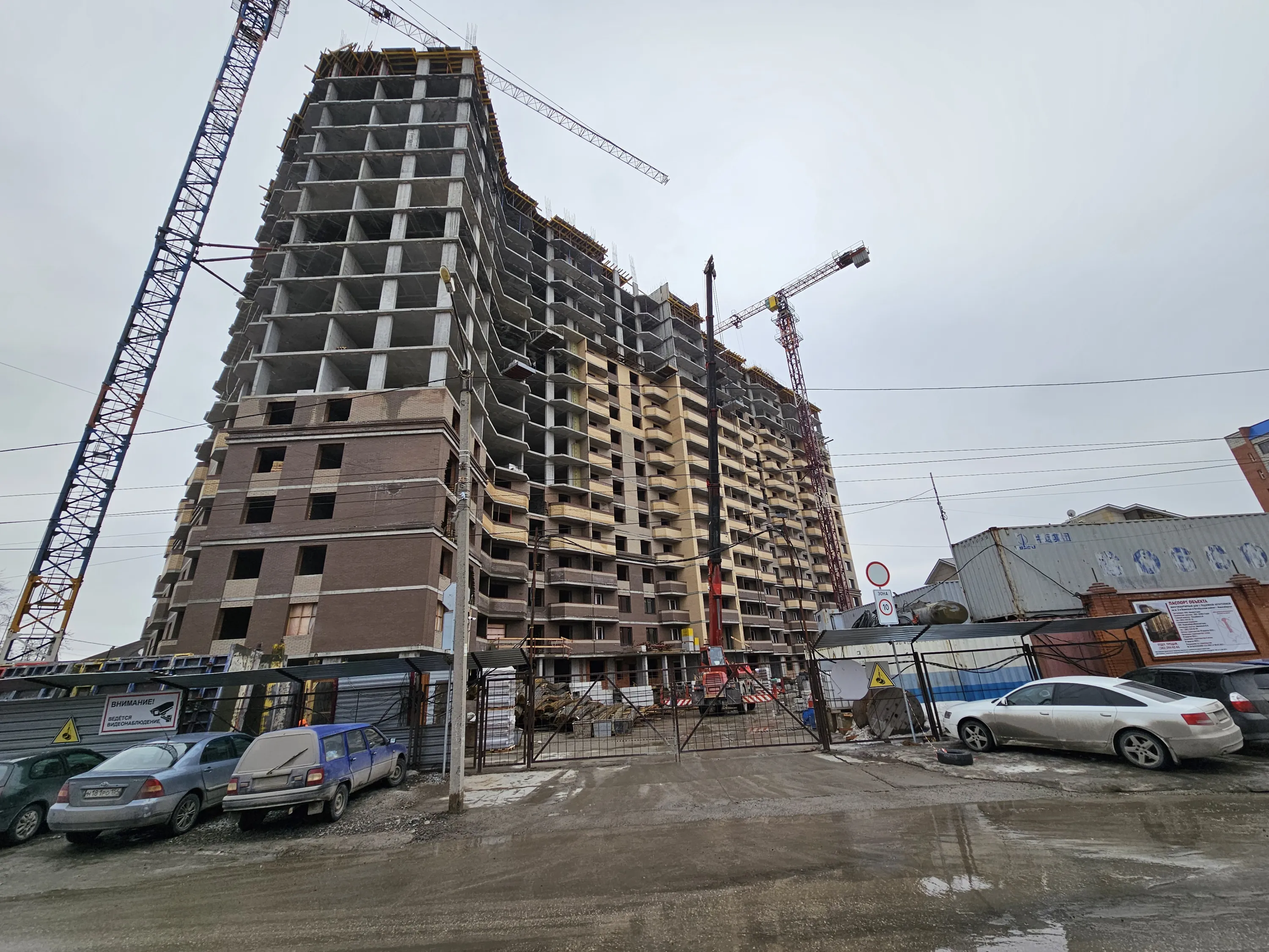 ЖК Комета-Октябрьский ход строительства