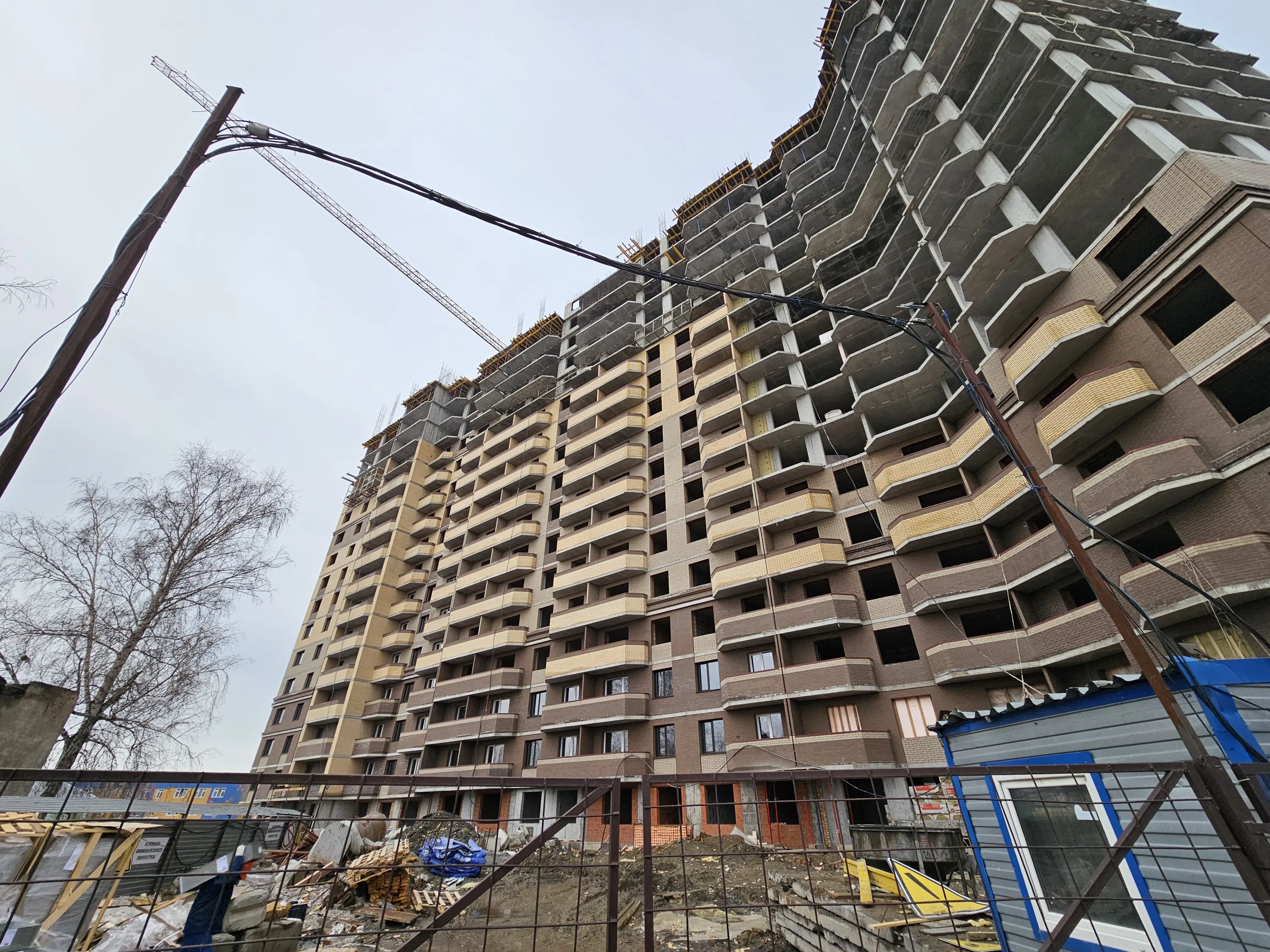 ЖК Комета-Октябрьский ход строительства