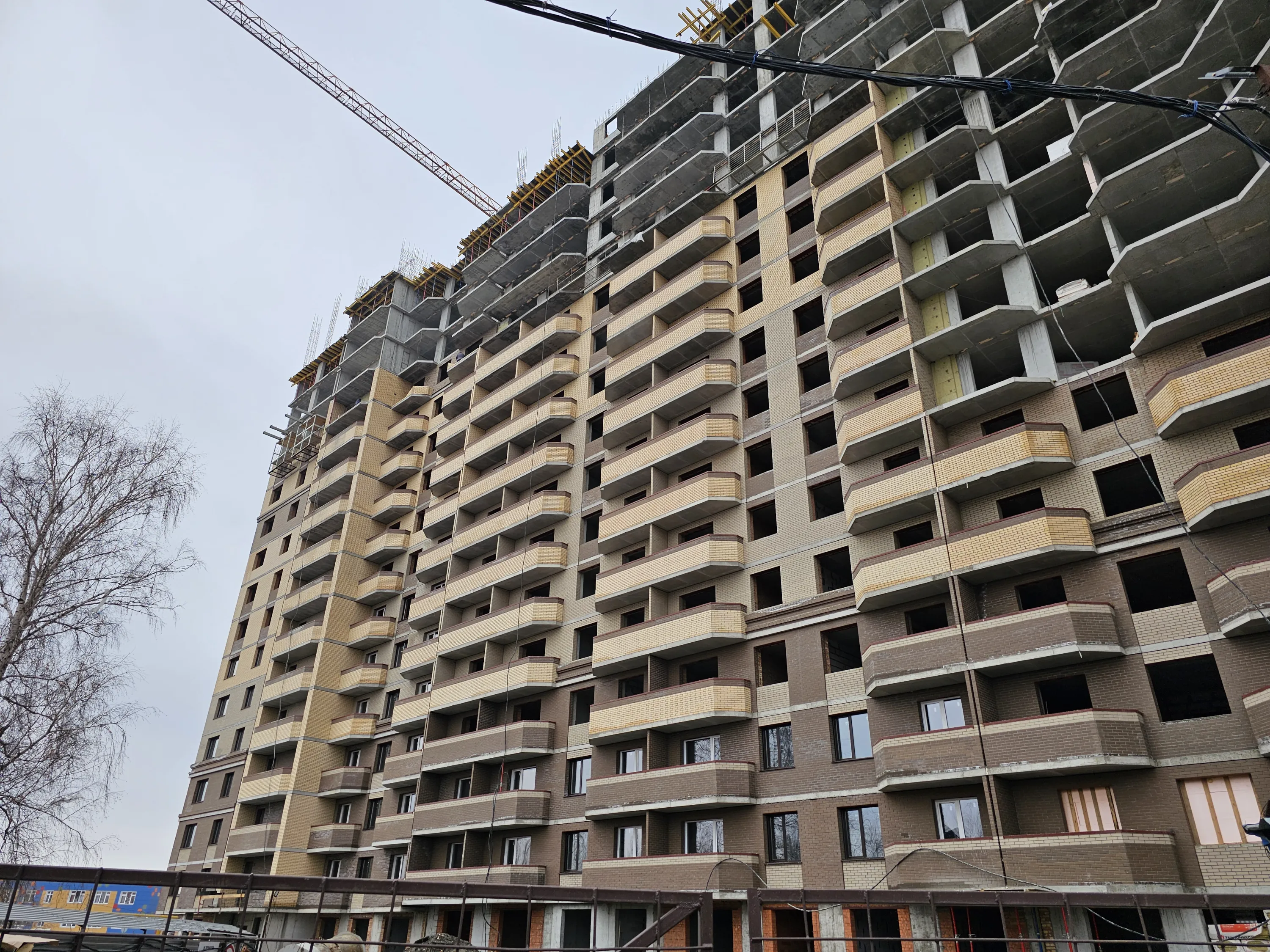 ЖК Комета-Октябрьский ход строительства