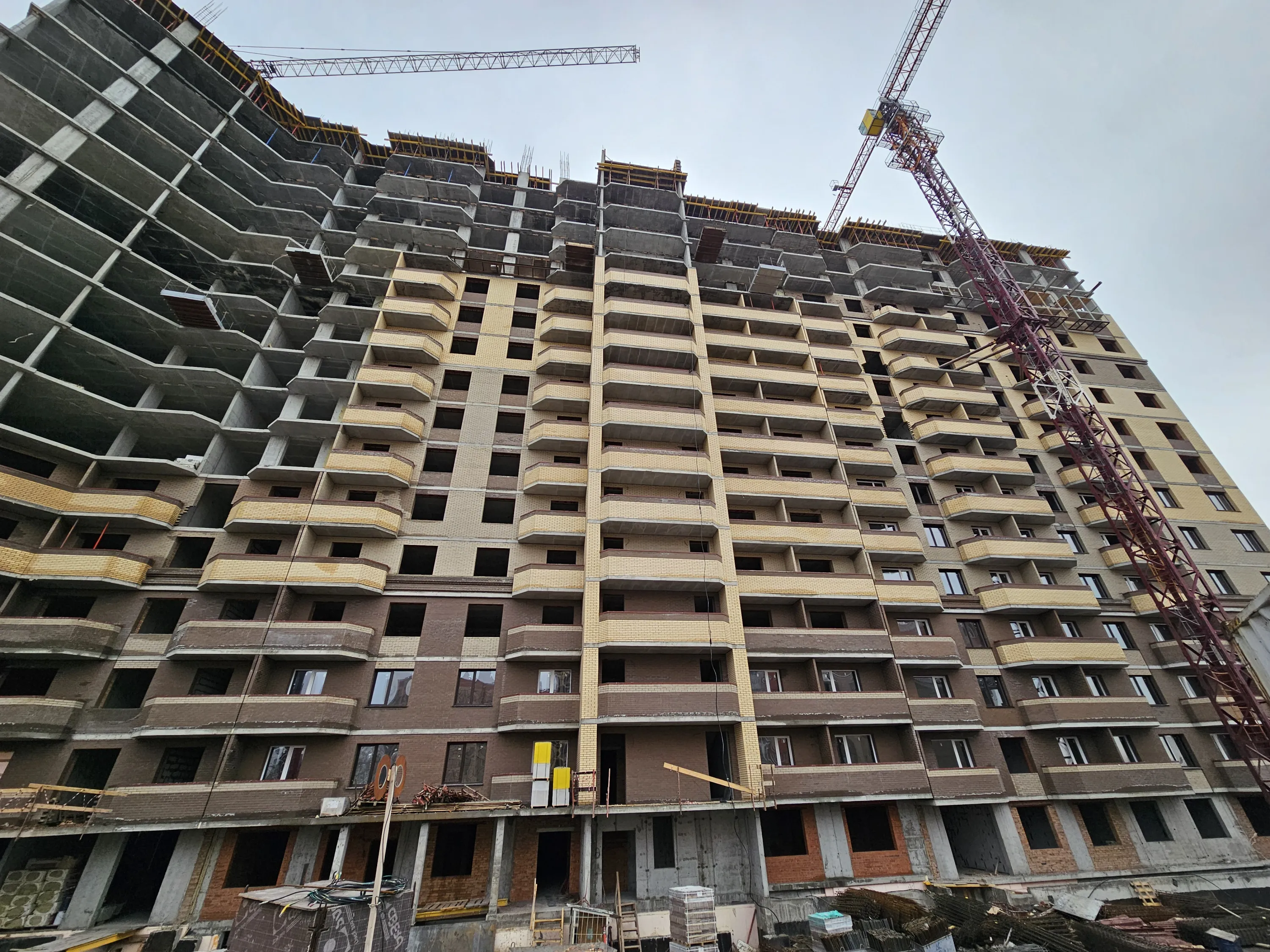 ЖК Комета-Октябрьский ход строительства