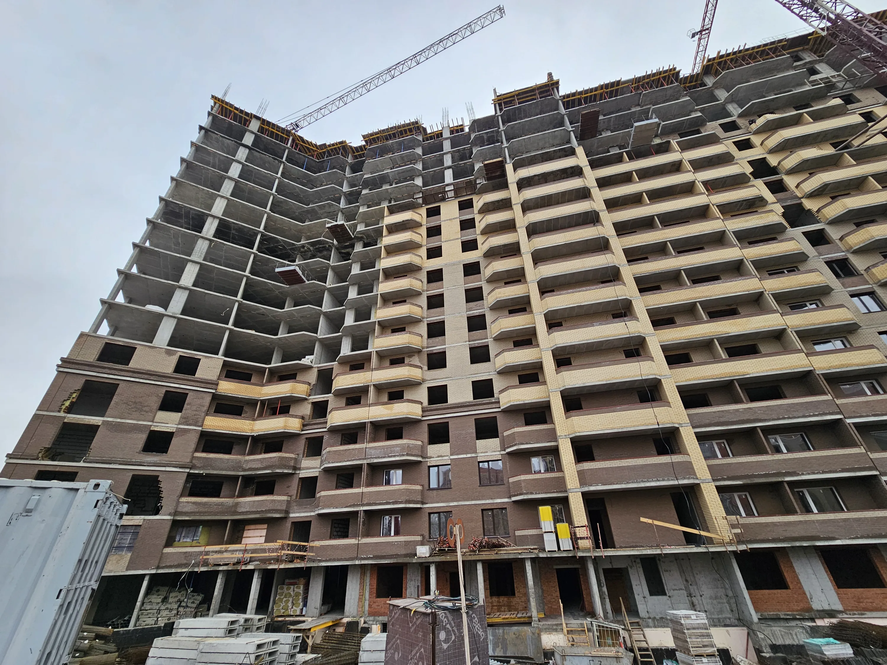 ЖК Комета-Октябрьский ход строительства