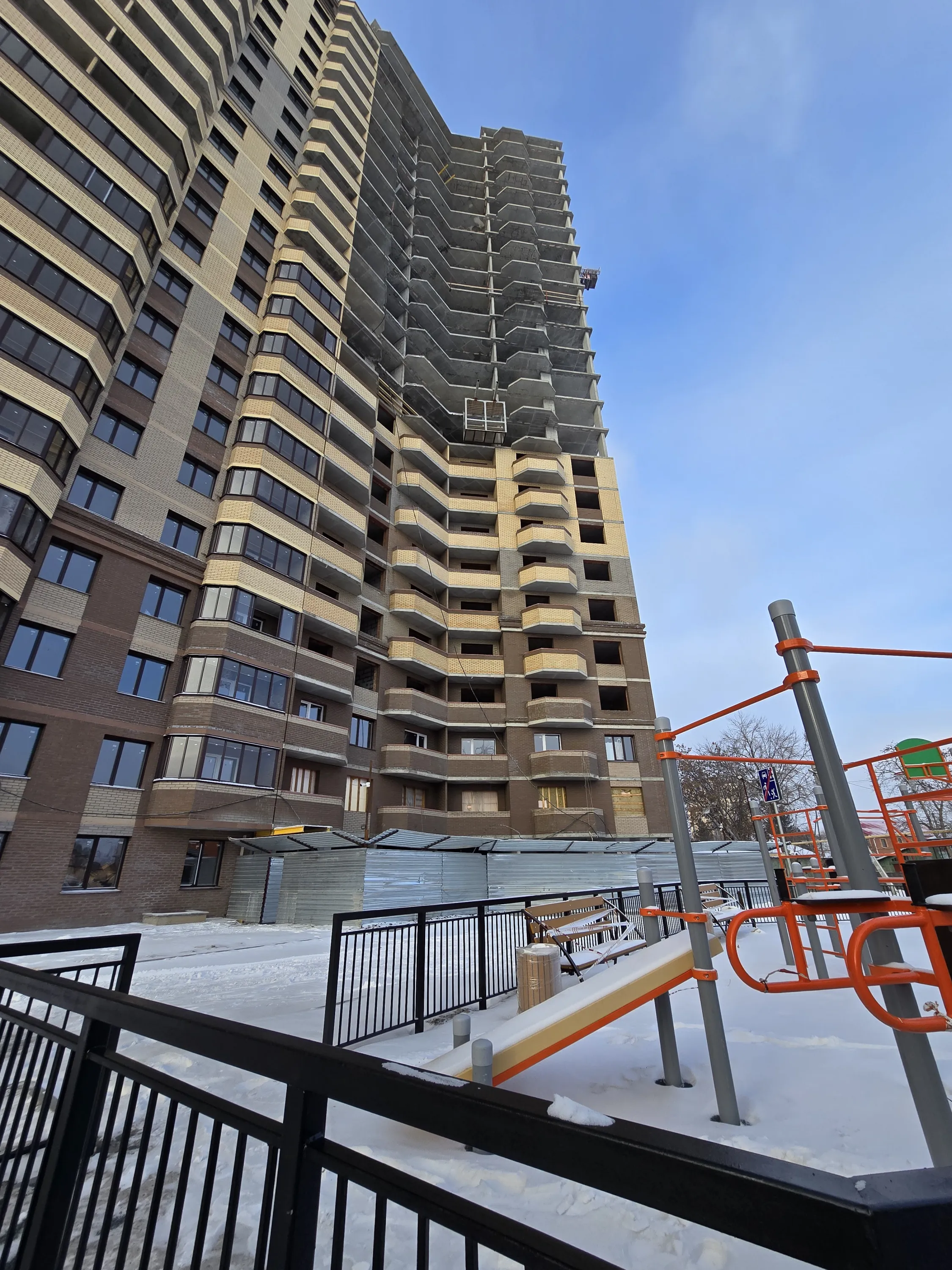 ЖК Комета-Октябрьский ход строительства