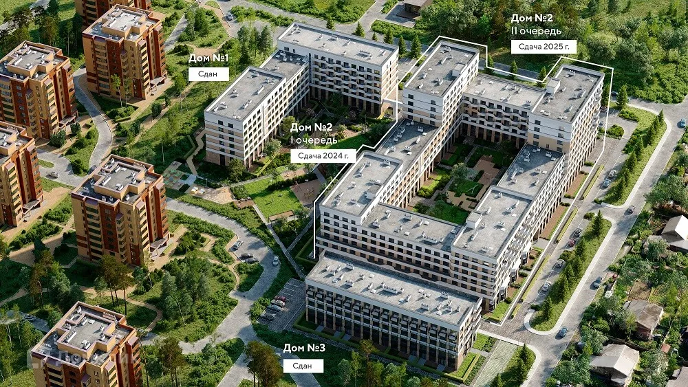 Фото квартиры в ЖК Скандиа. Квартал в Кедровом