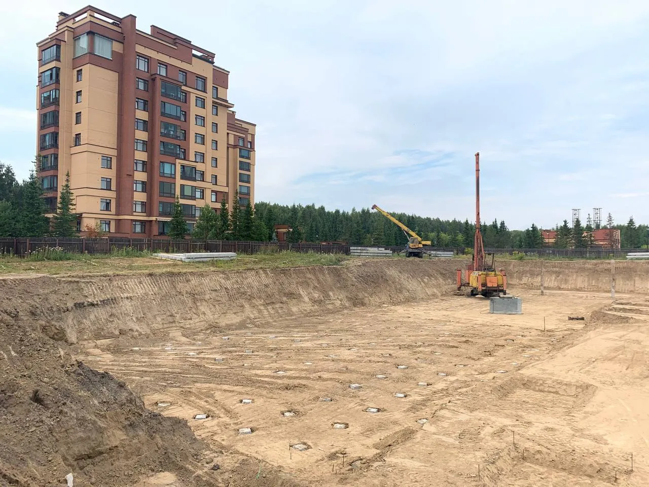 ЖК Скандиа. Квартал в Кедровом ход строительства