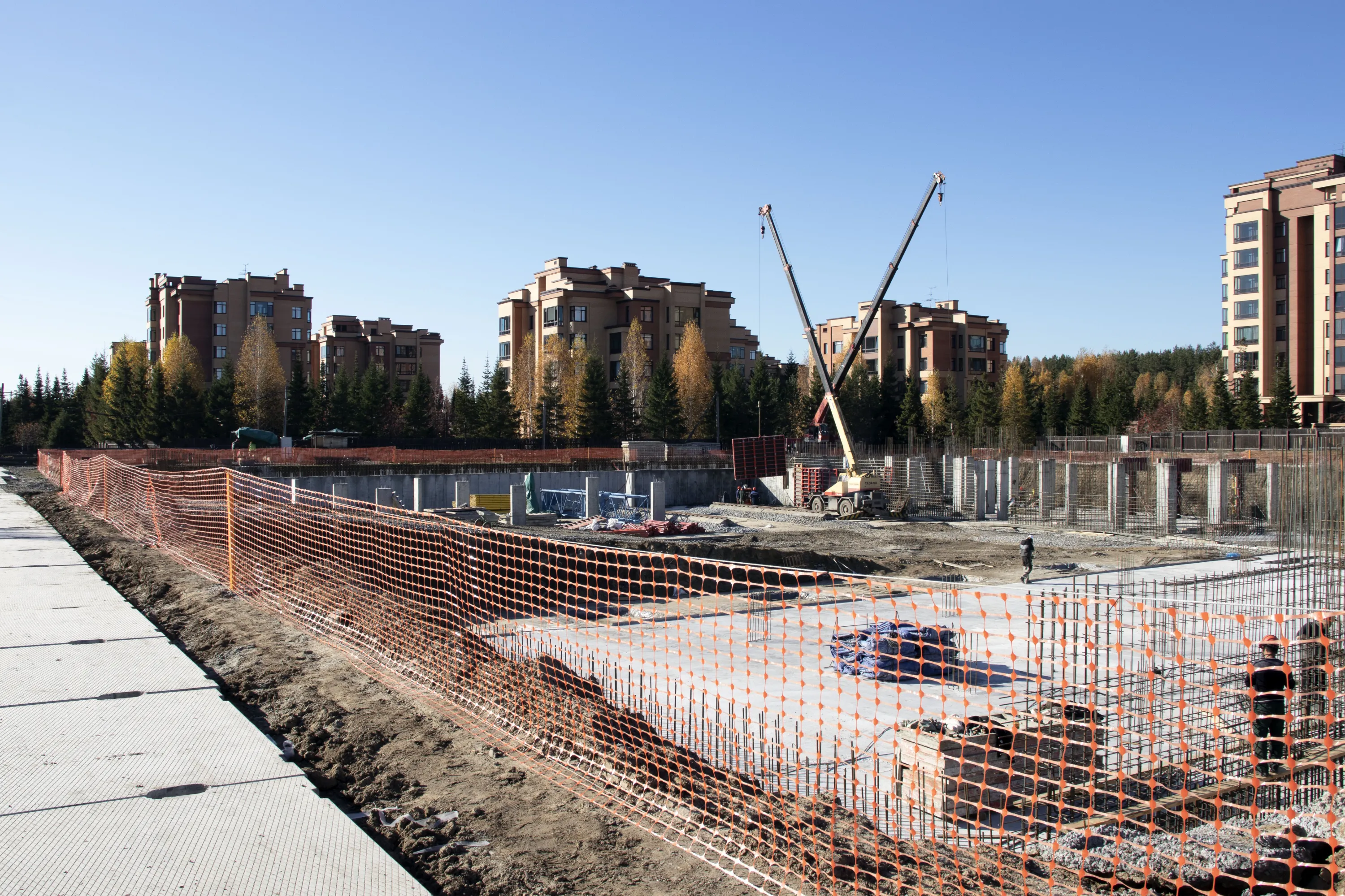 ЖК Скандиа. Квартал в Кедровом ход строительства