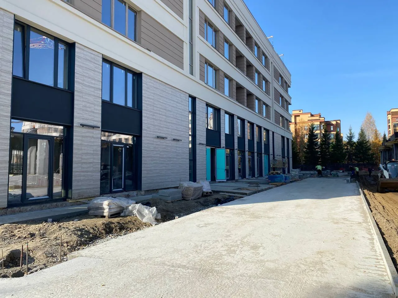 ЖК Скандиа. Квартал в Кедровом ход строительства