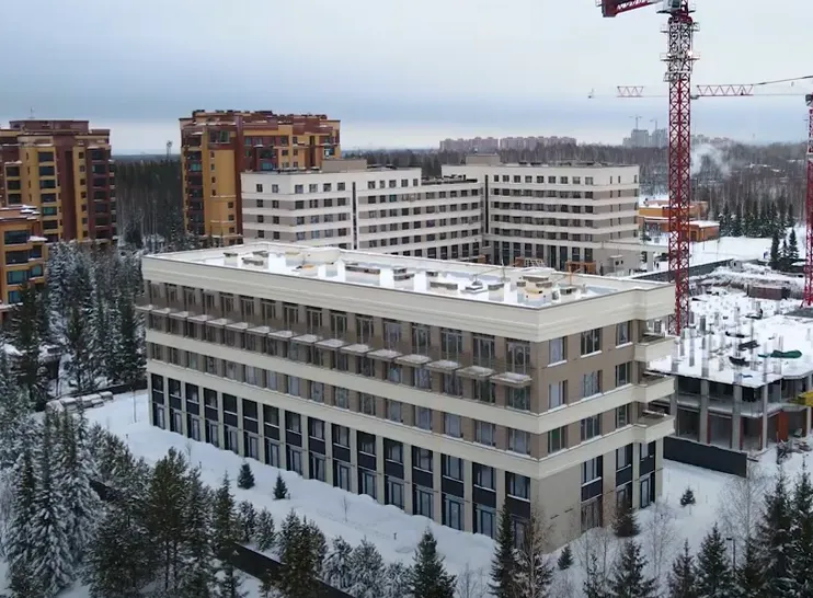 ЖК Скандиа. Квартал в Кедровом ход строительства