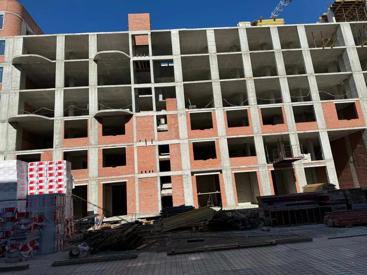 ЖК Скандиа. Квартал в Кедровом ход строительства