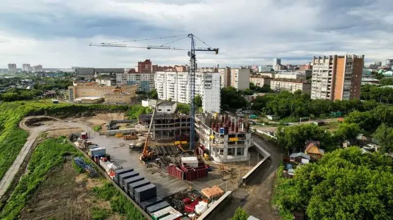 ЖК Беринг ход строительства