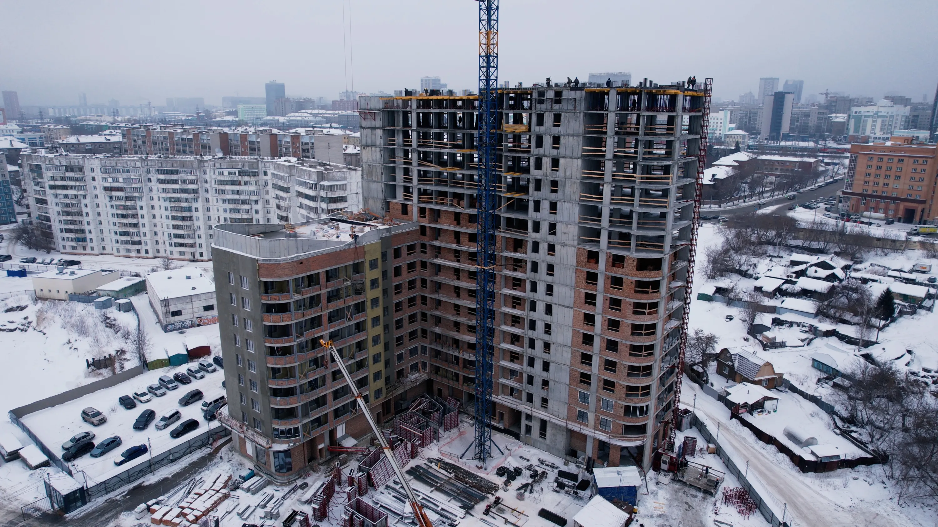 ЖК Беринг ход строительства