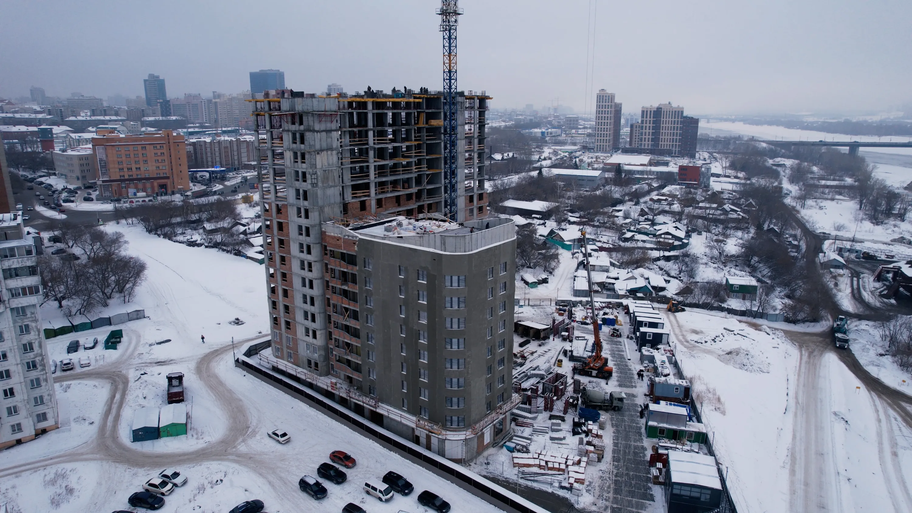 ЖК Беринг ход строительства