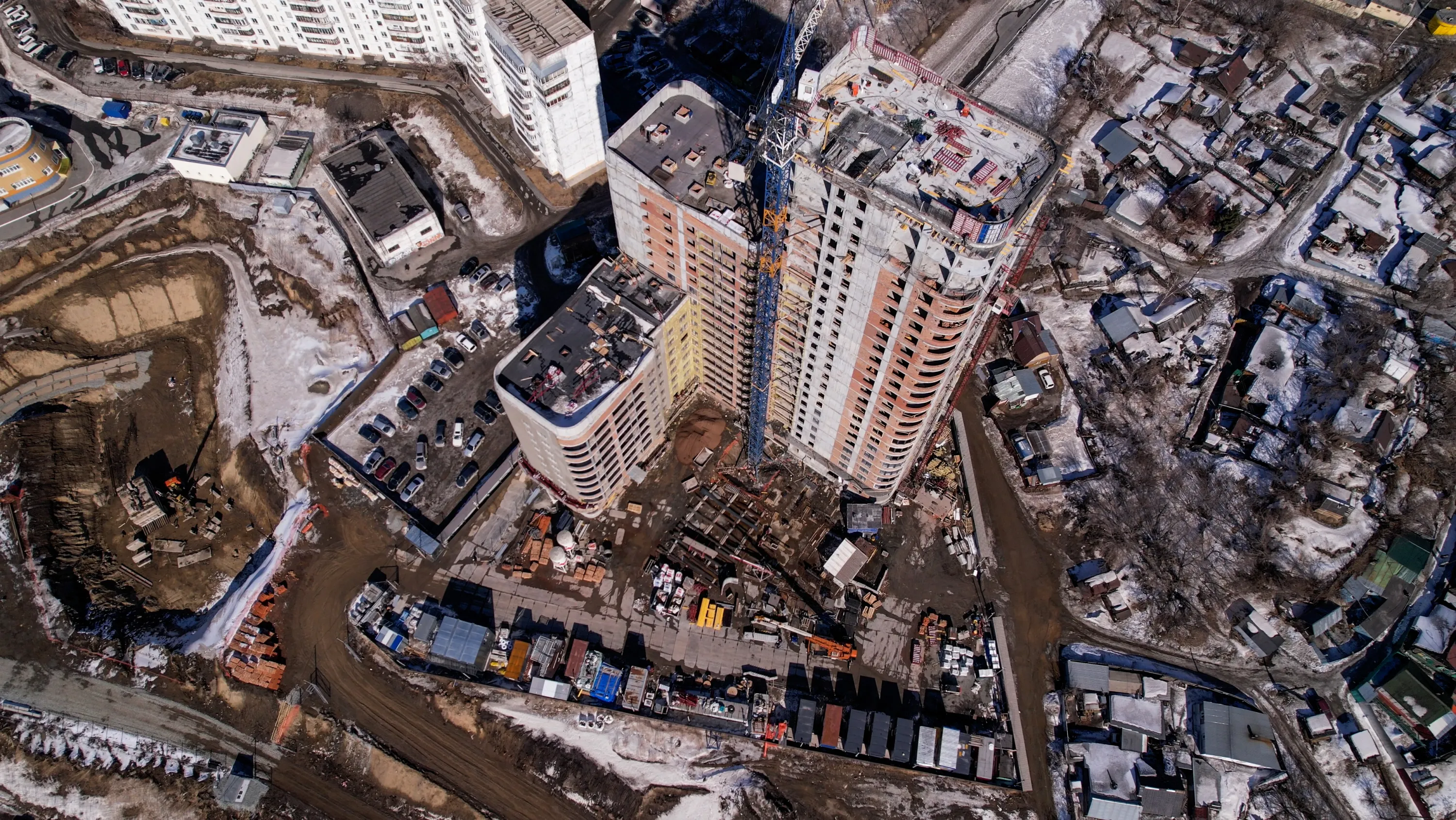 ЖК Беринг ход строительства