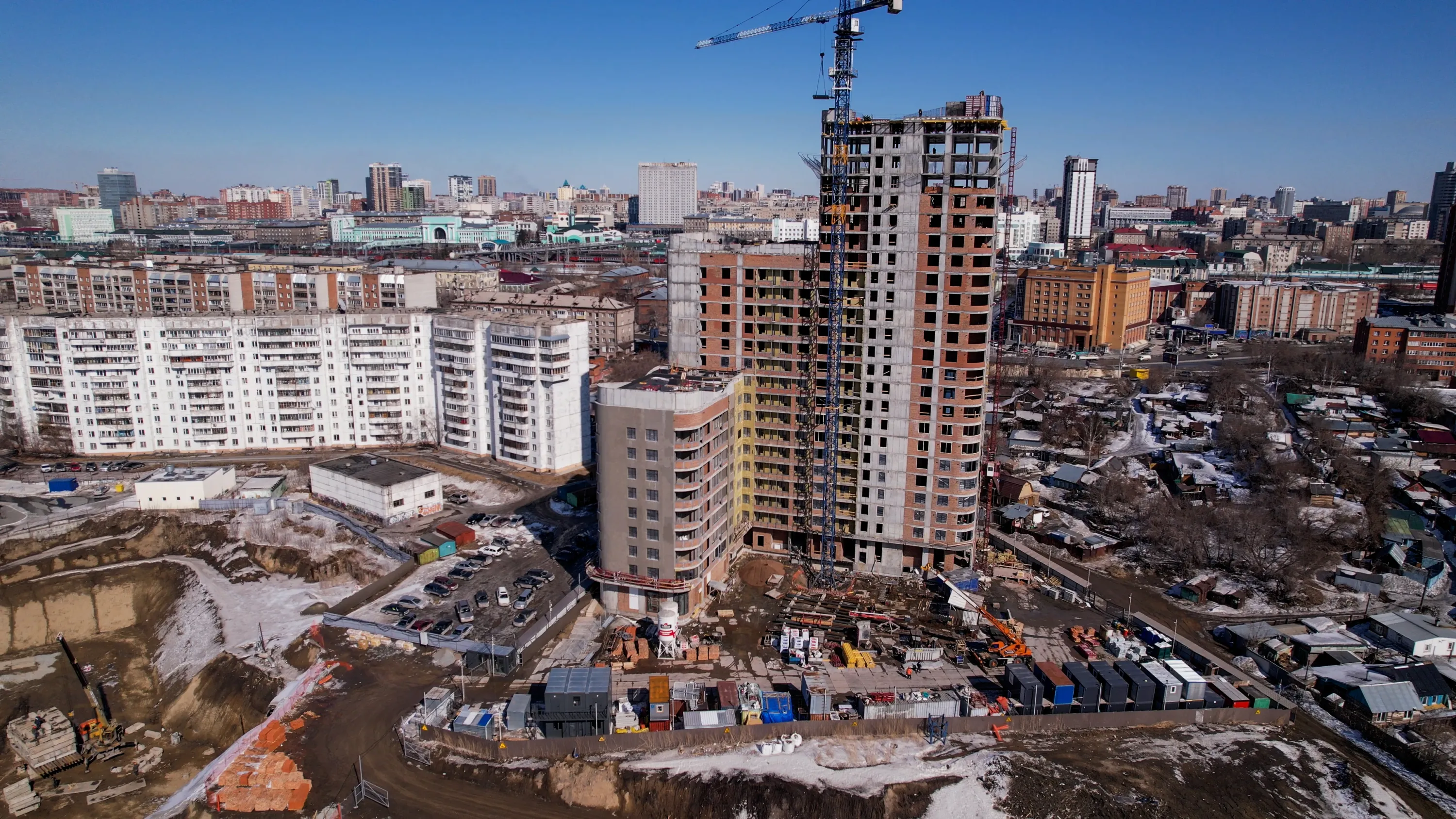 ЖК Беринг ход строительства