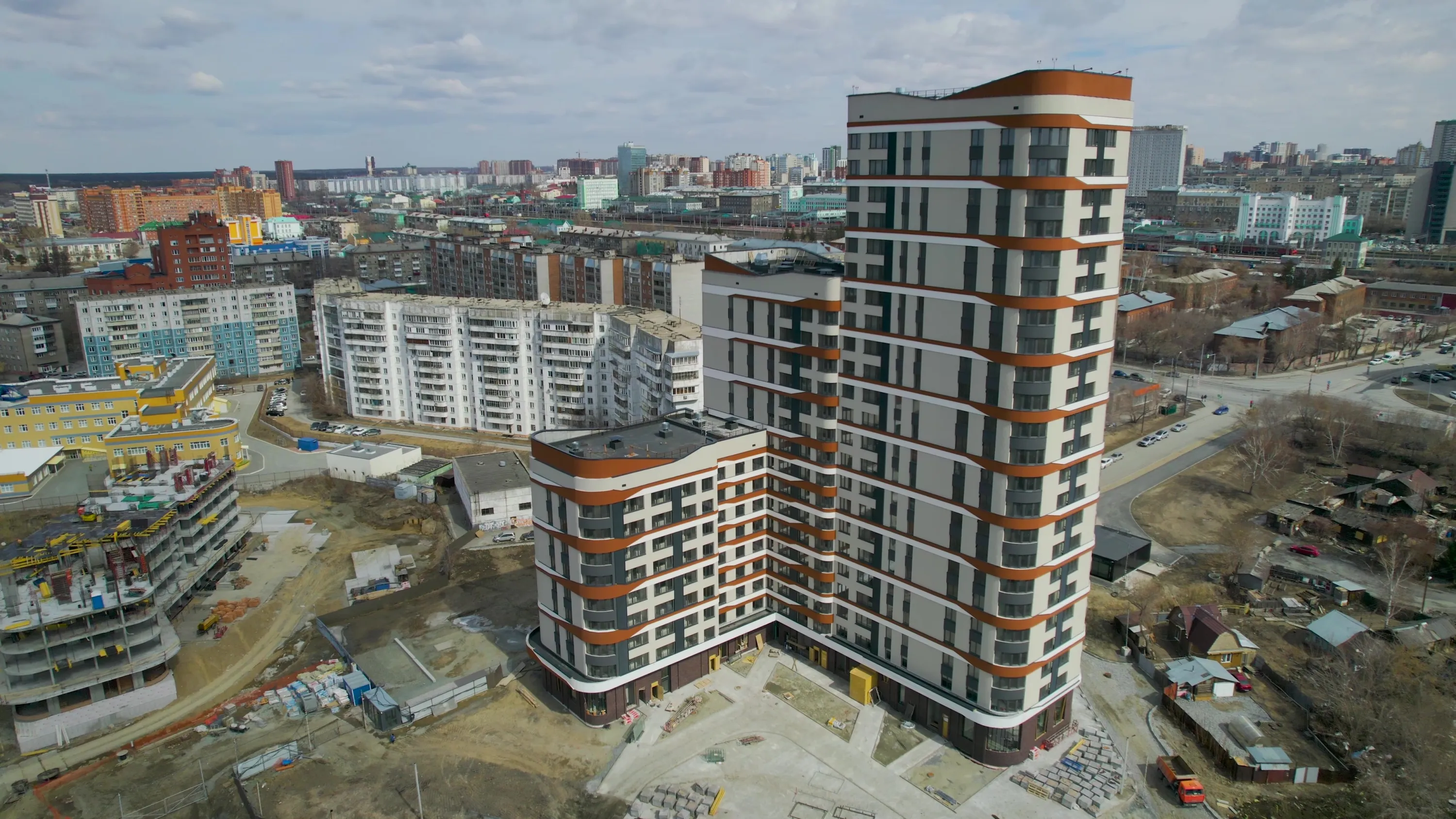 ЖК Беринг ход строительства