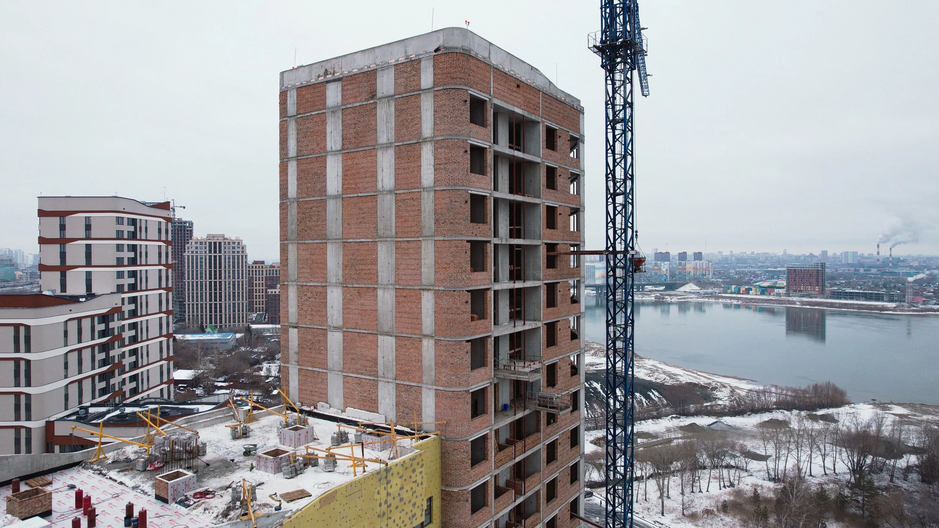 ЖК Беринг ход строительства