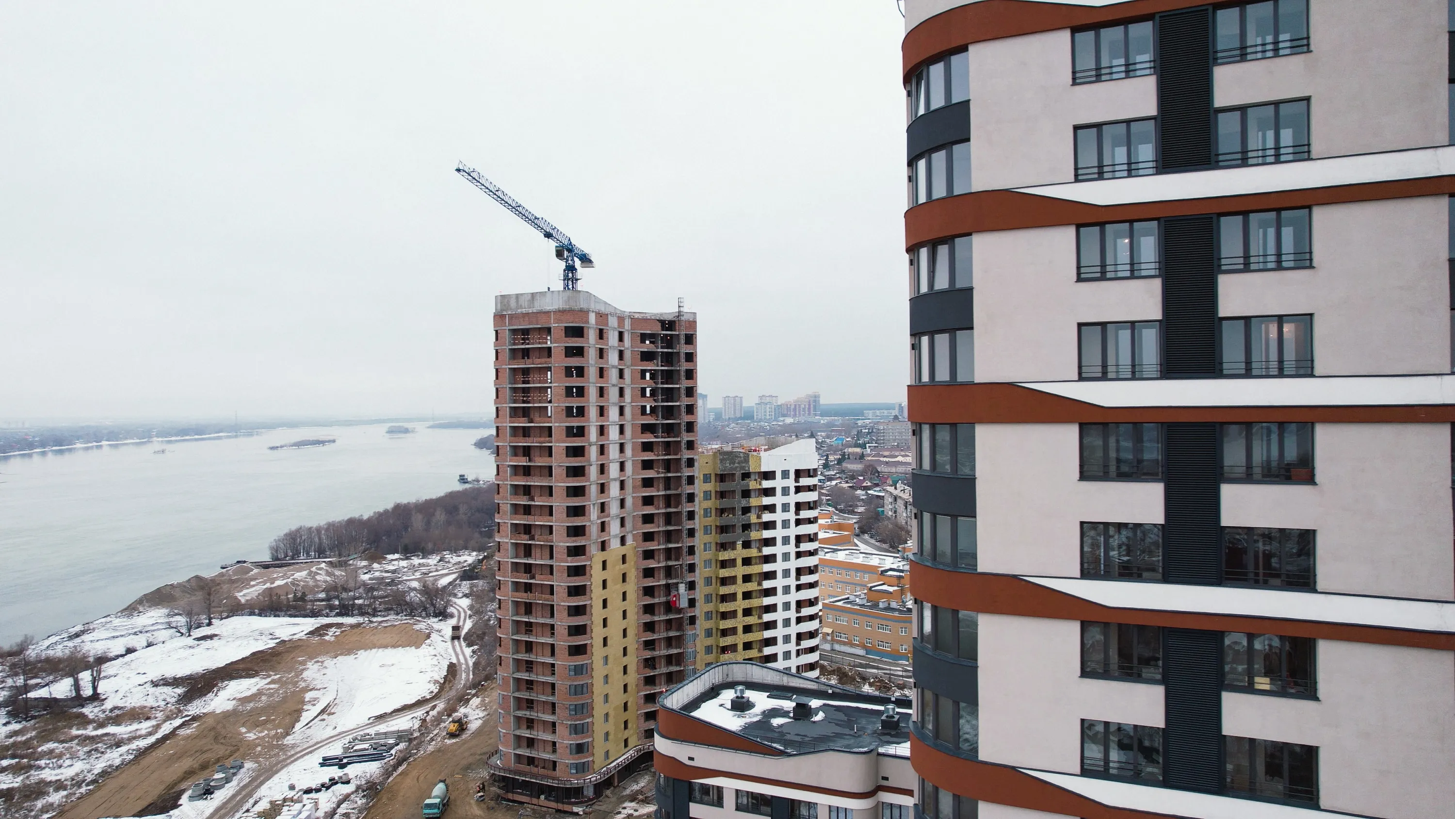 ЖК Беринг ход строительства