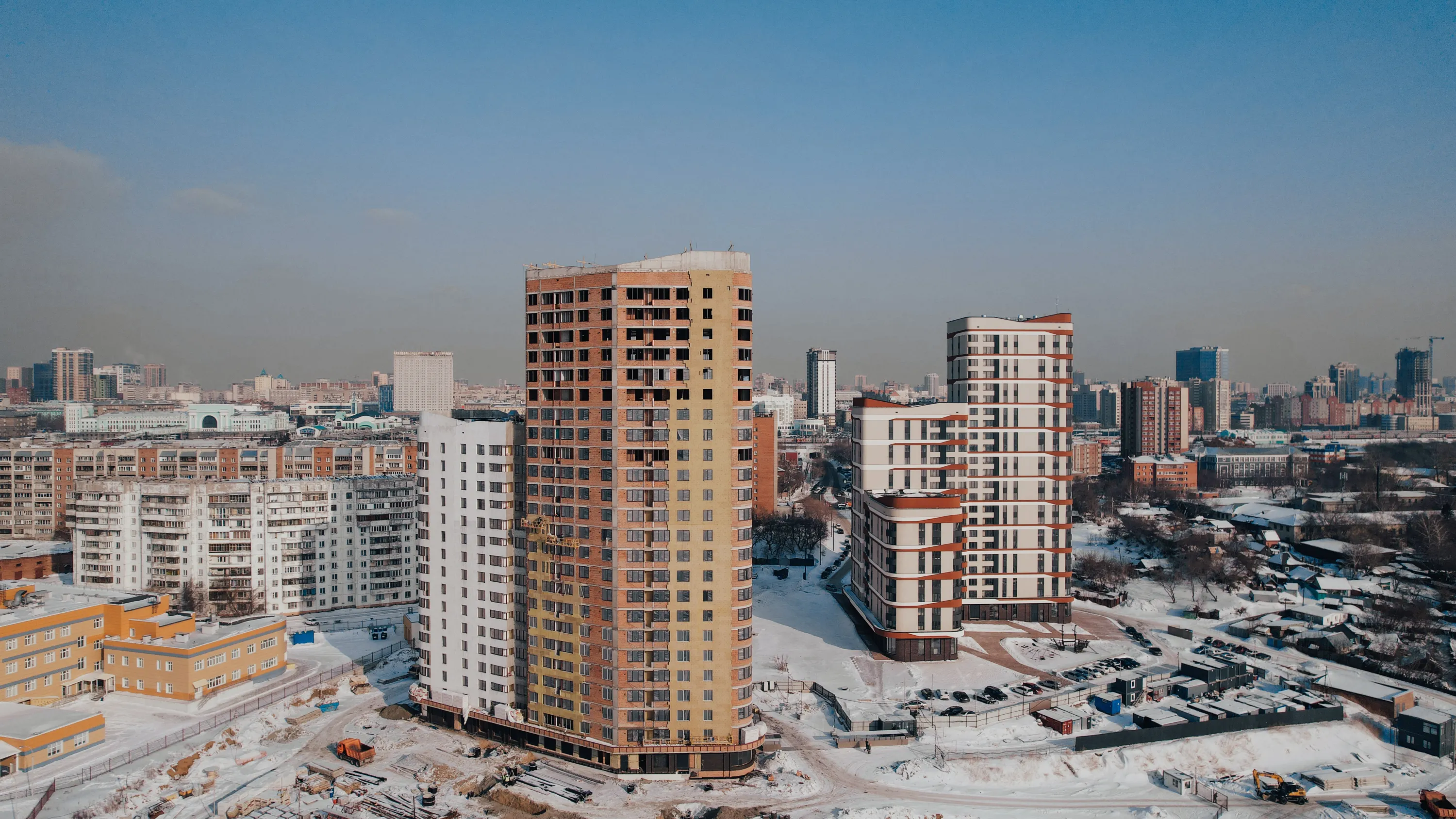 ЖК Беринг ход строительства