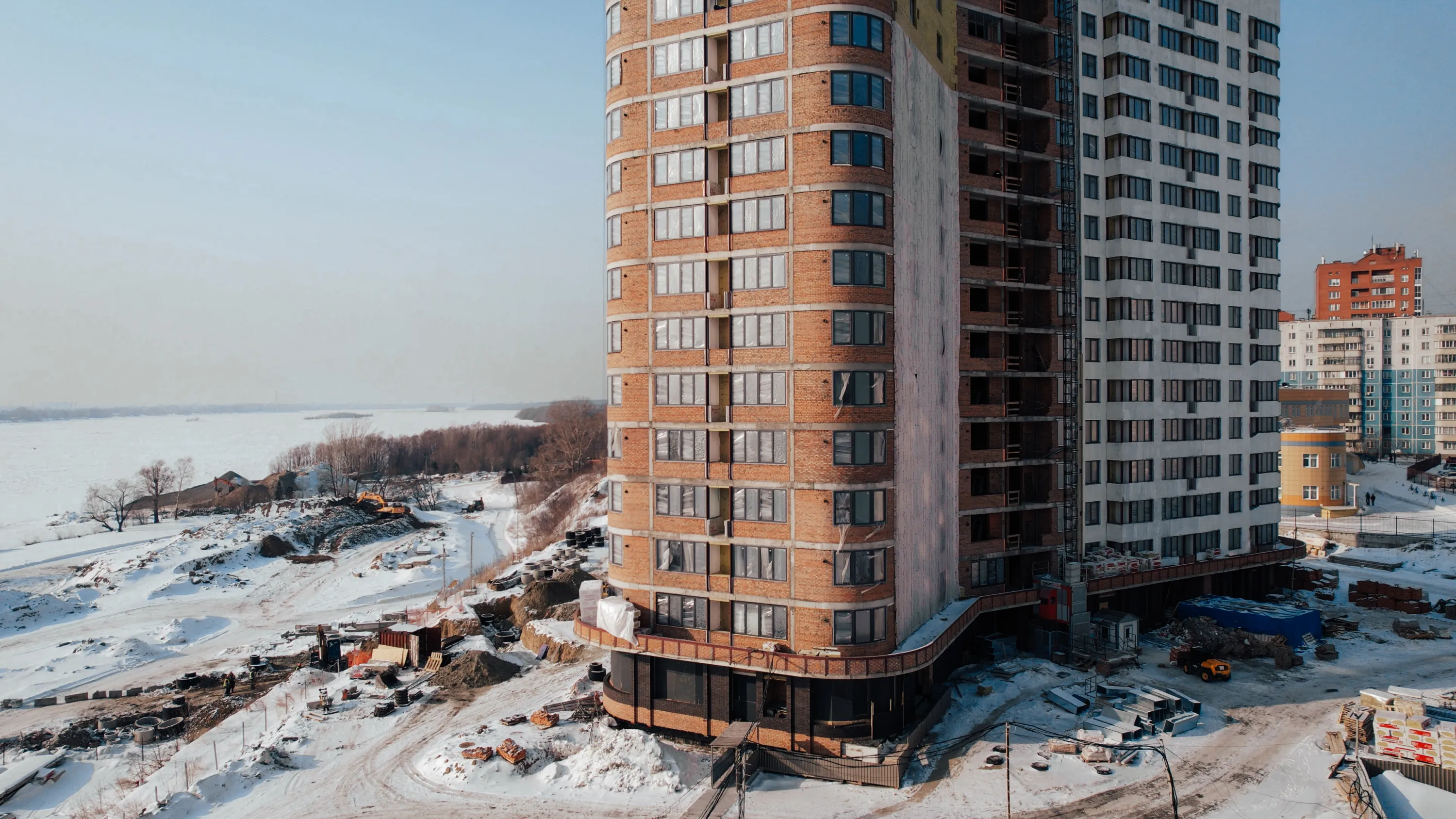 ЖК Беринг ход строительства