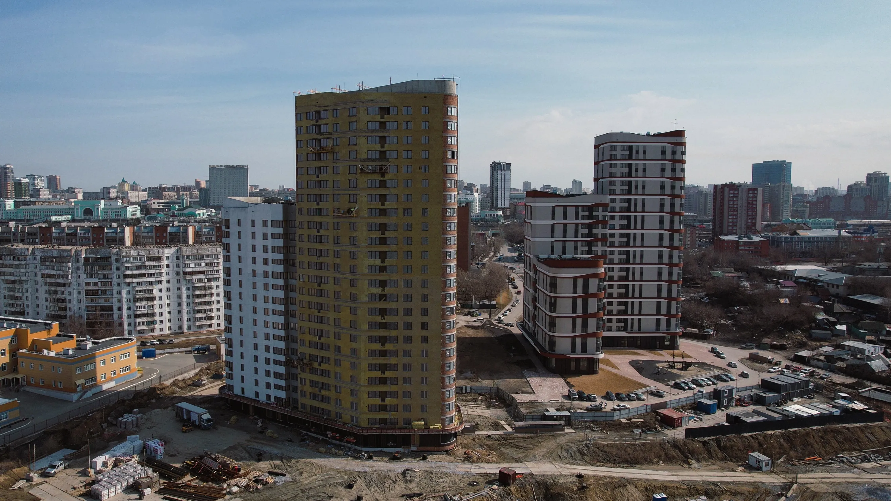 ЖК Беринг ход строительства