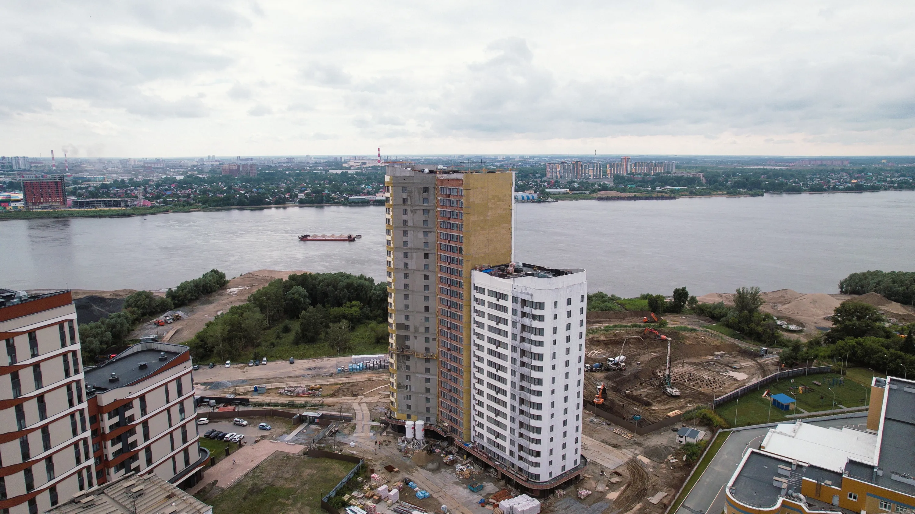 ЖК Беринг ход строительства