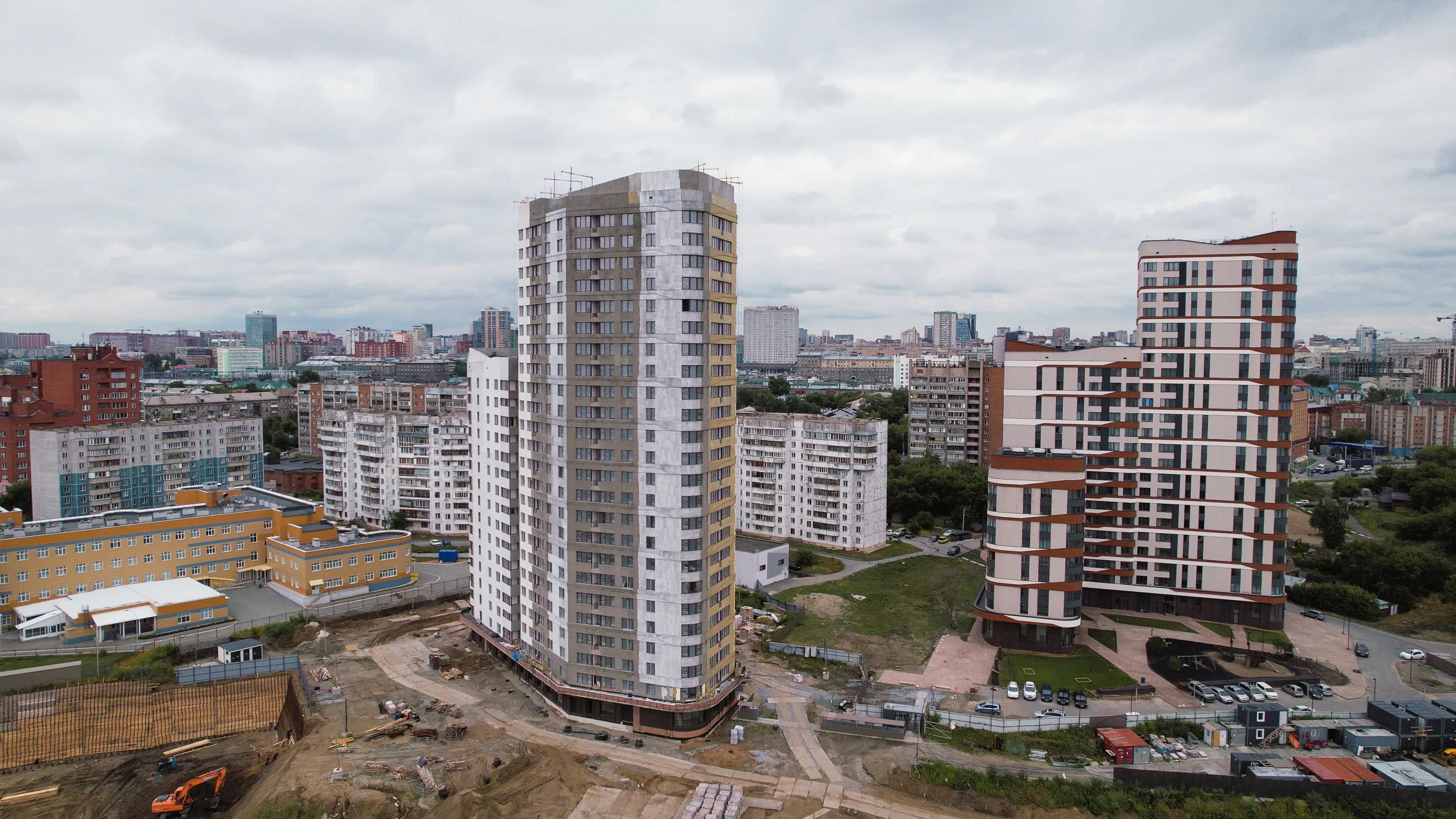 ЖК Беринг ход строительства