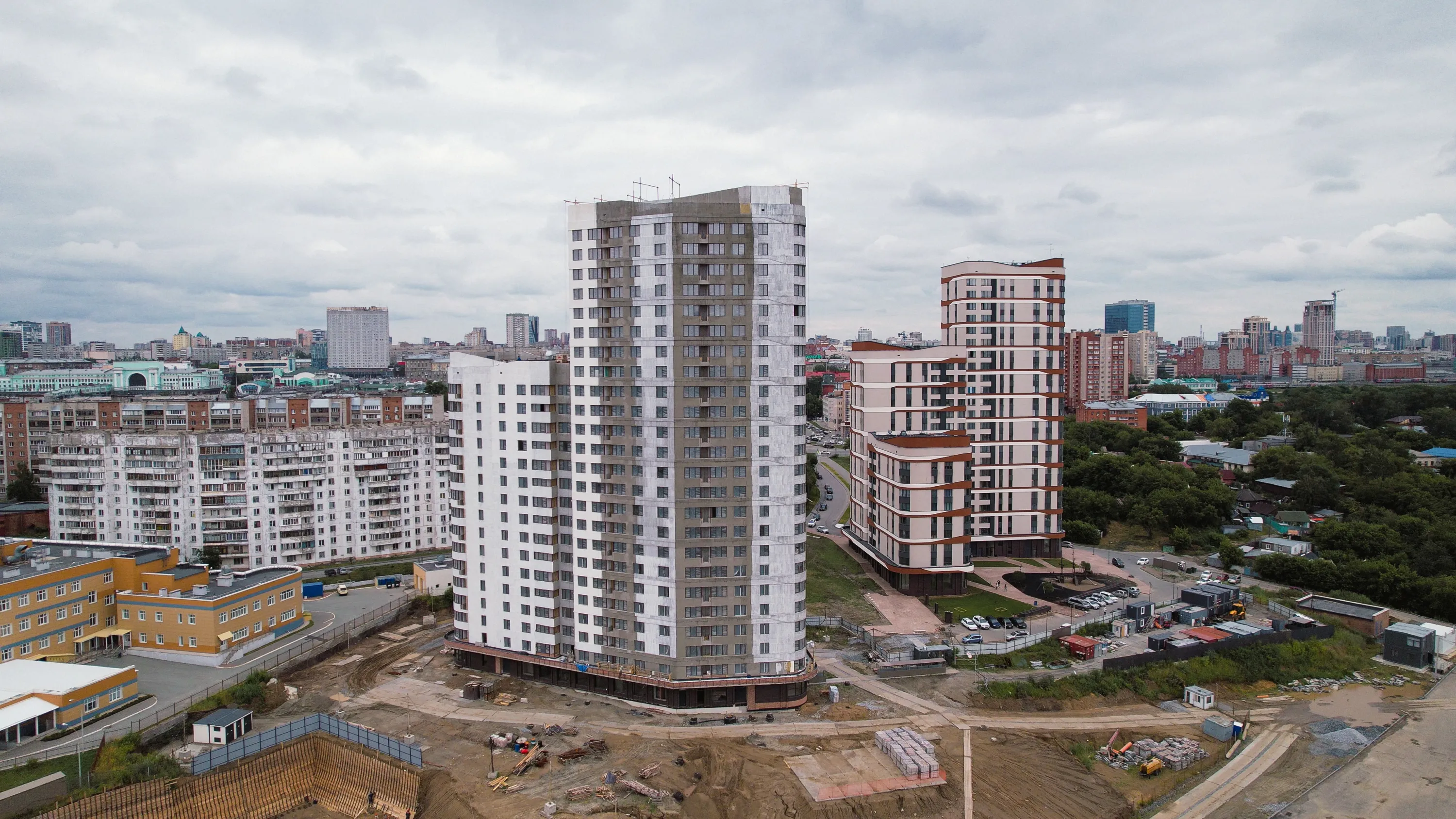 ЖК Беринг ход строительства