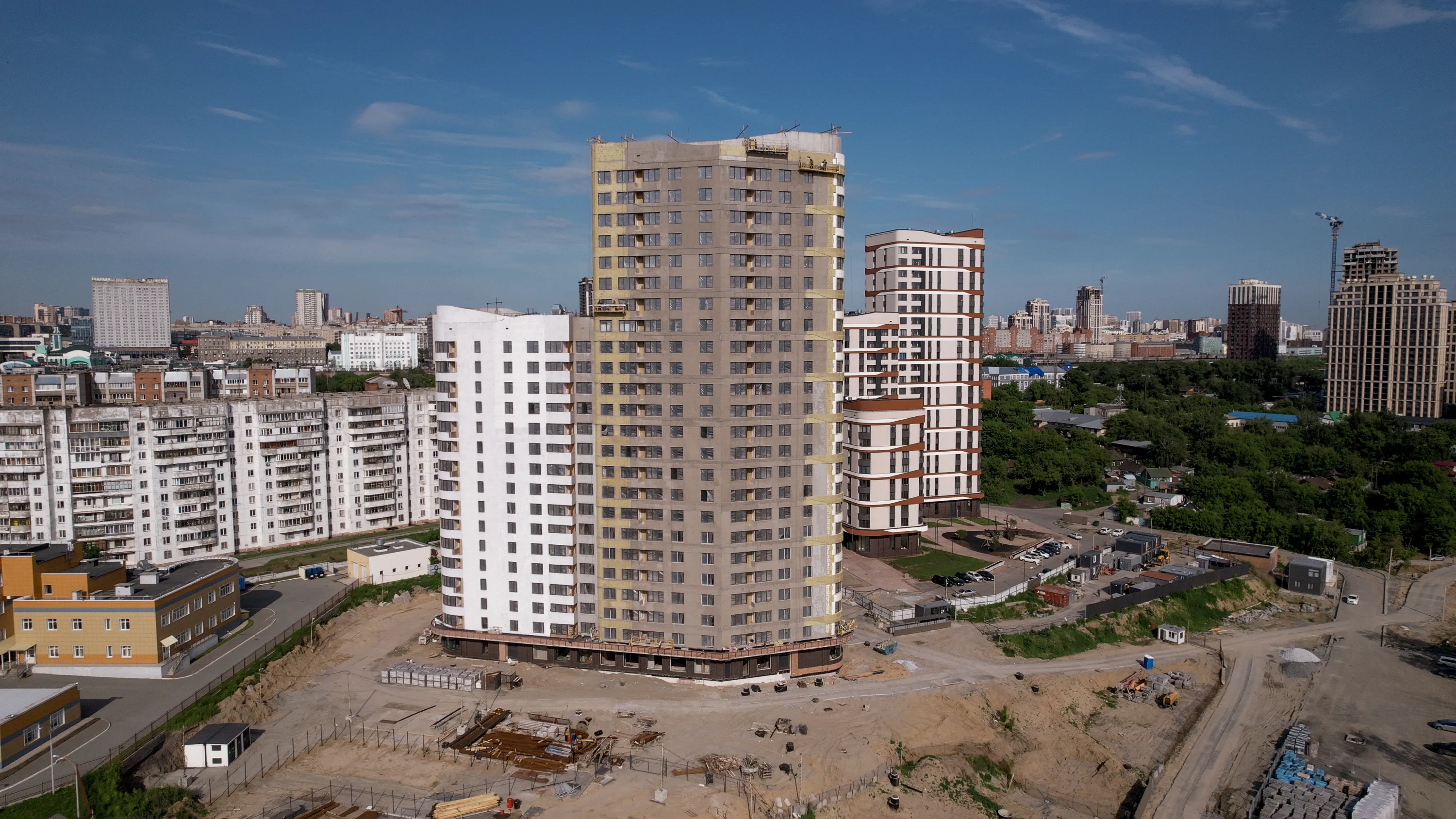 ЖК Беринг ход строительства