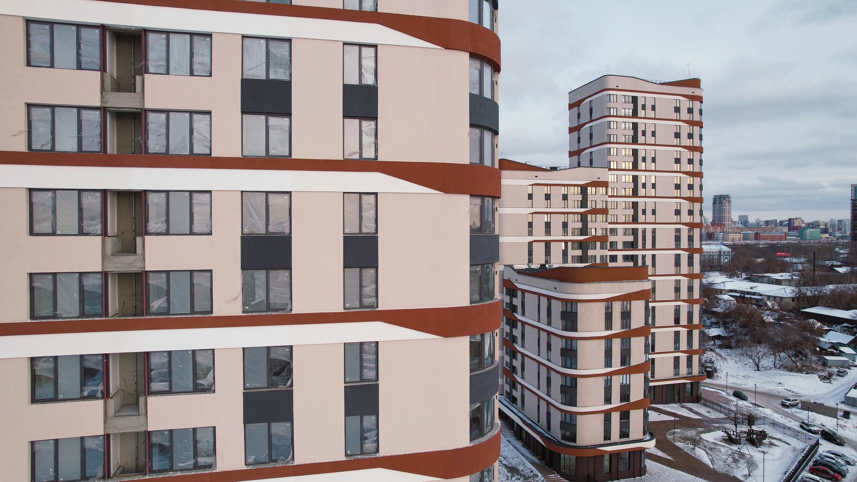 ЖК Беринг ход строительства