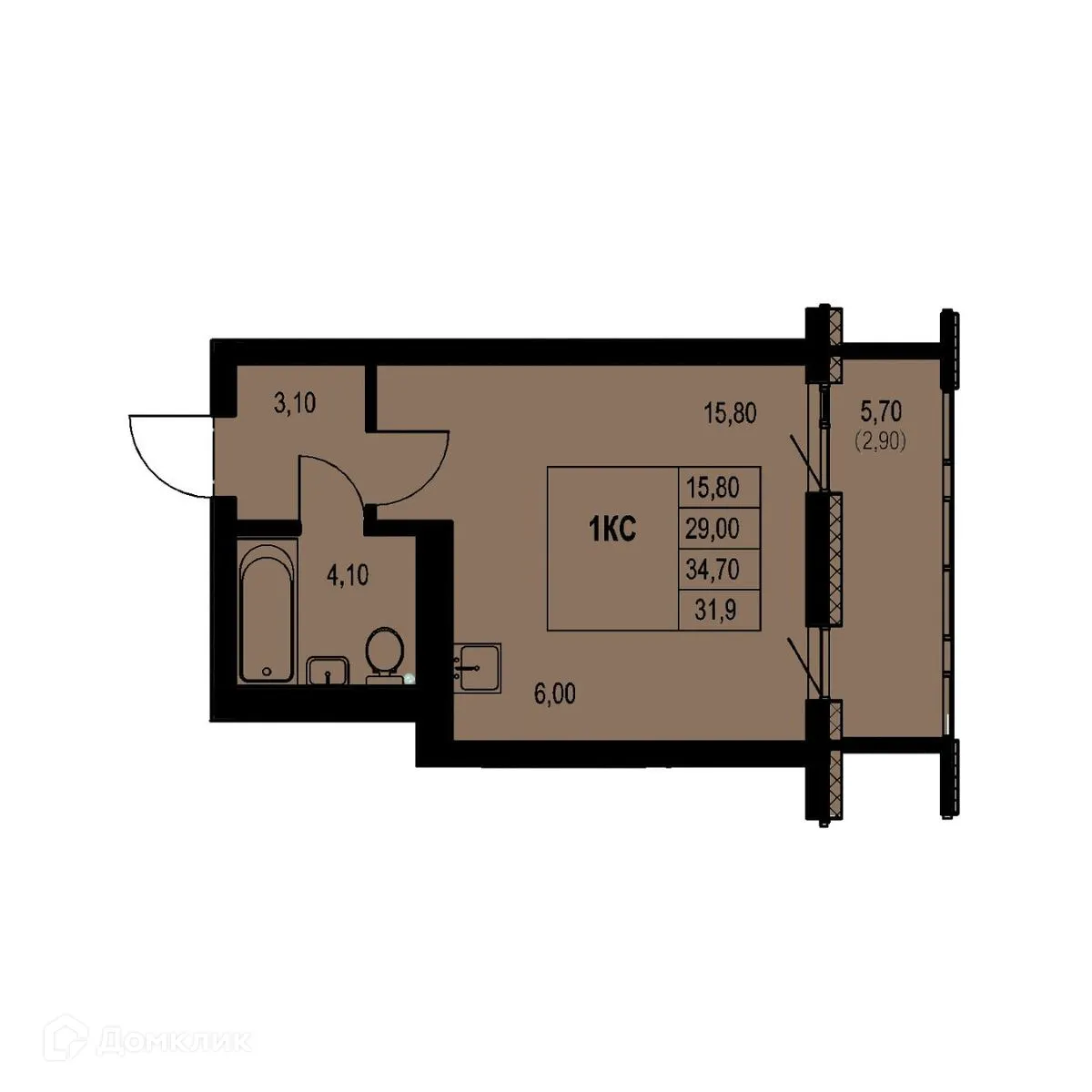 Фото квартиры в ЖК Автограф