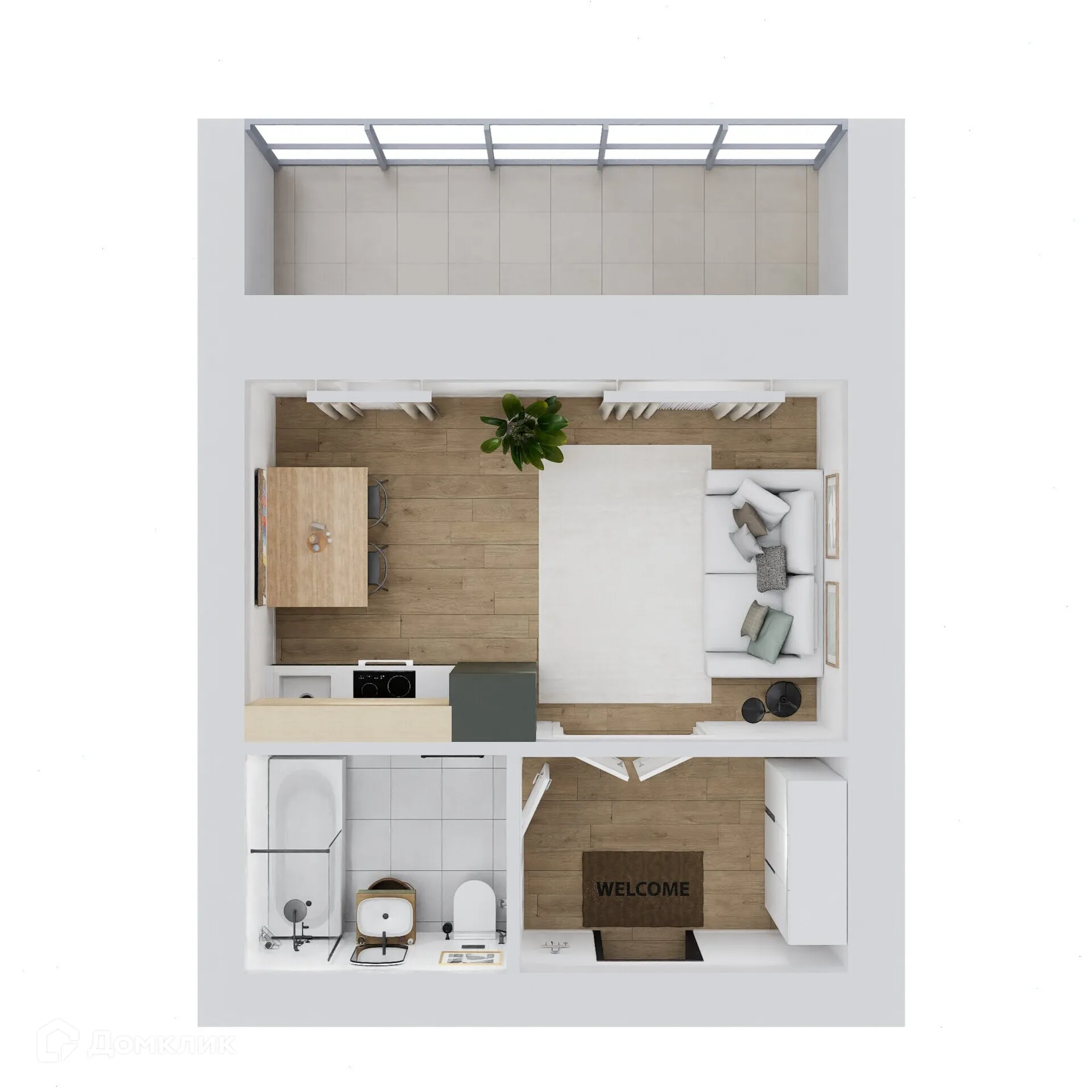 Фото квартиры в ЖК Дивногорский