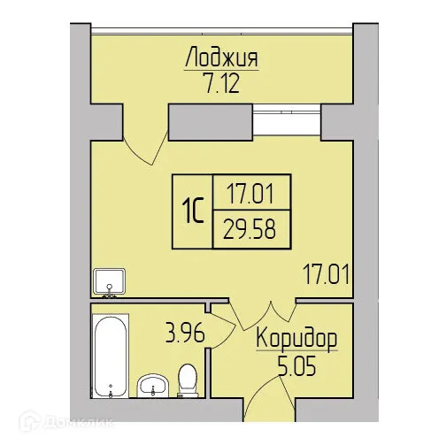 Фото квартиры в ЖК Дивногорский