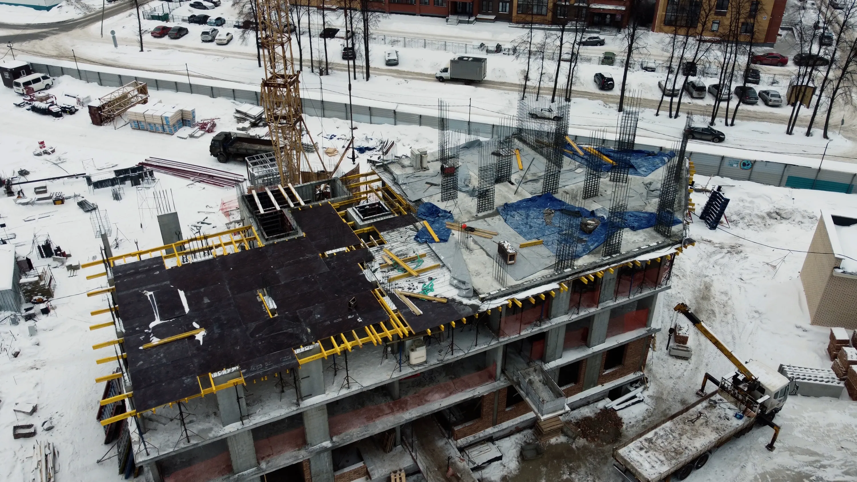 ЖК "Дежнёв" ход строительства