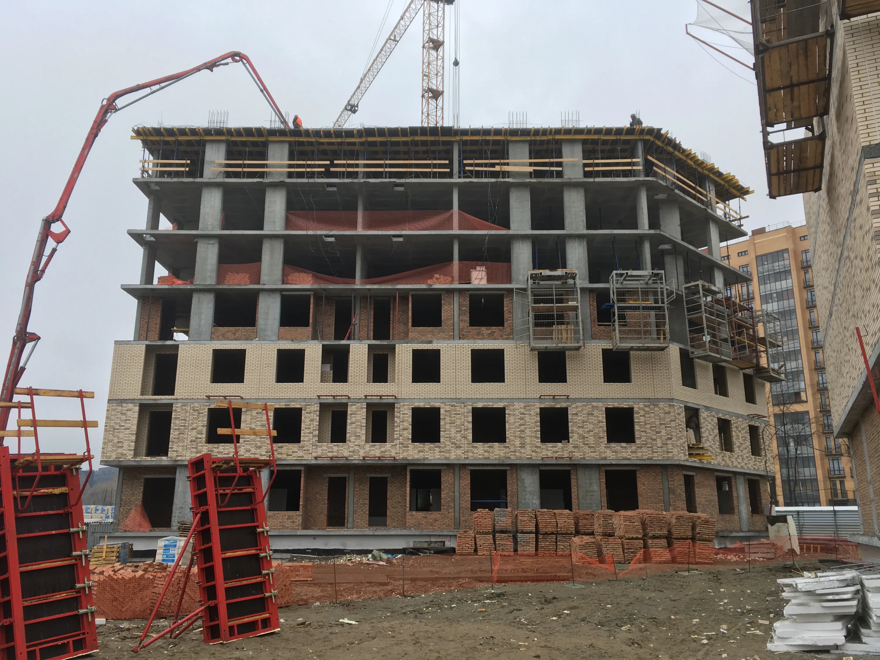 ЖК "Дежнёв" ход строительства