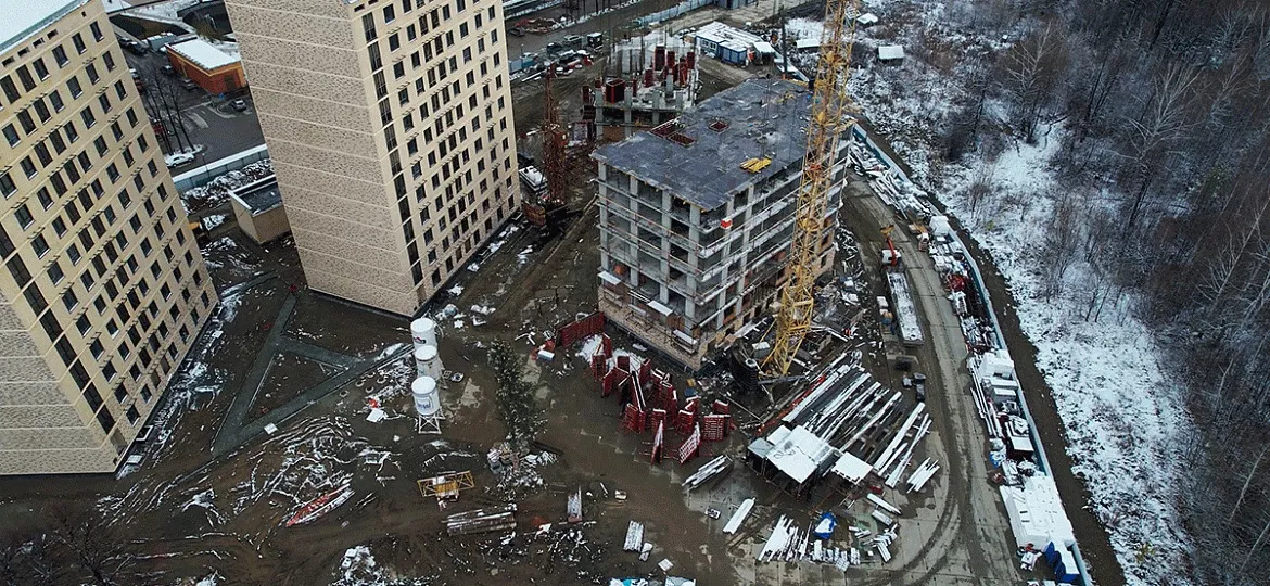 ЖК "Дежнёв" ход строительства