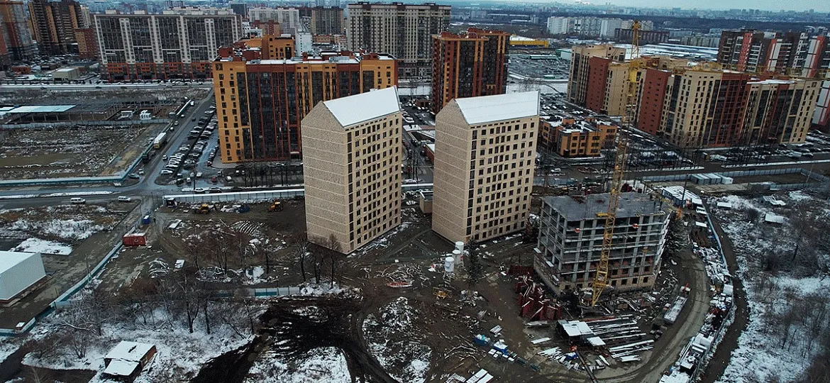 ЖК "Дежнёв" ход строительства