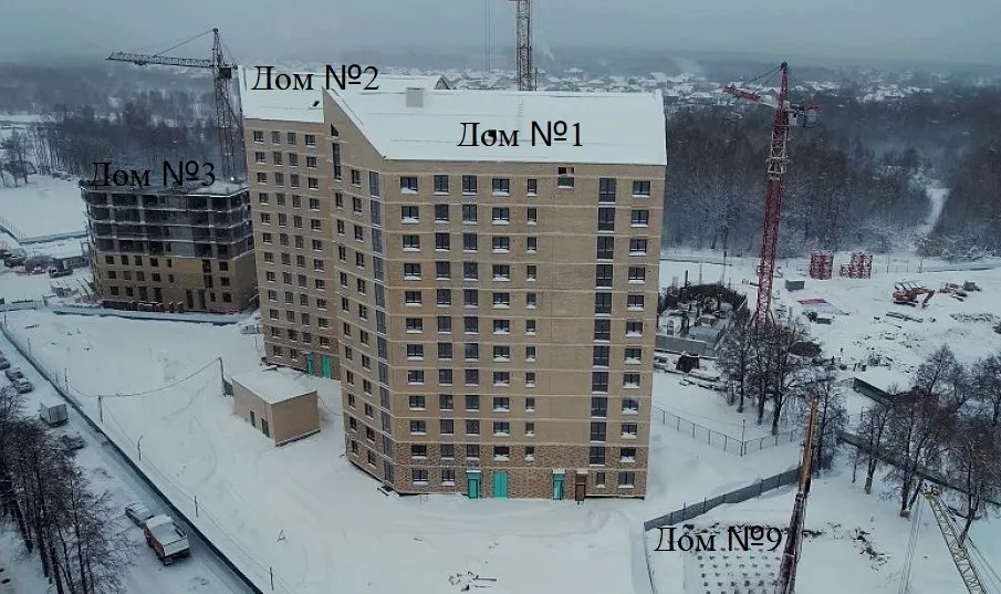 ЖК "Дежнёв" ход строительства