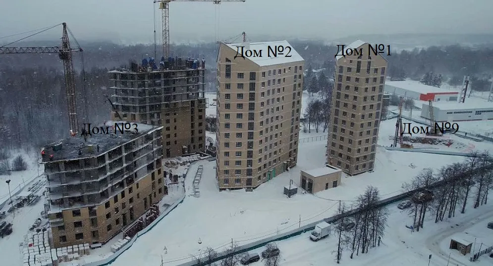 ЖК "Дежнёв" ход строительства