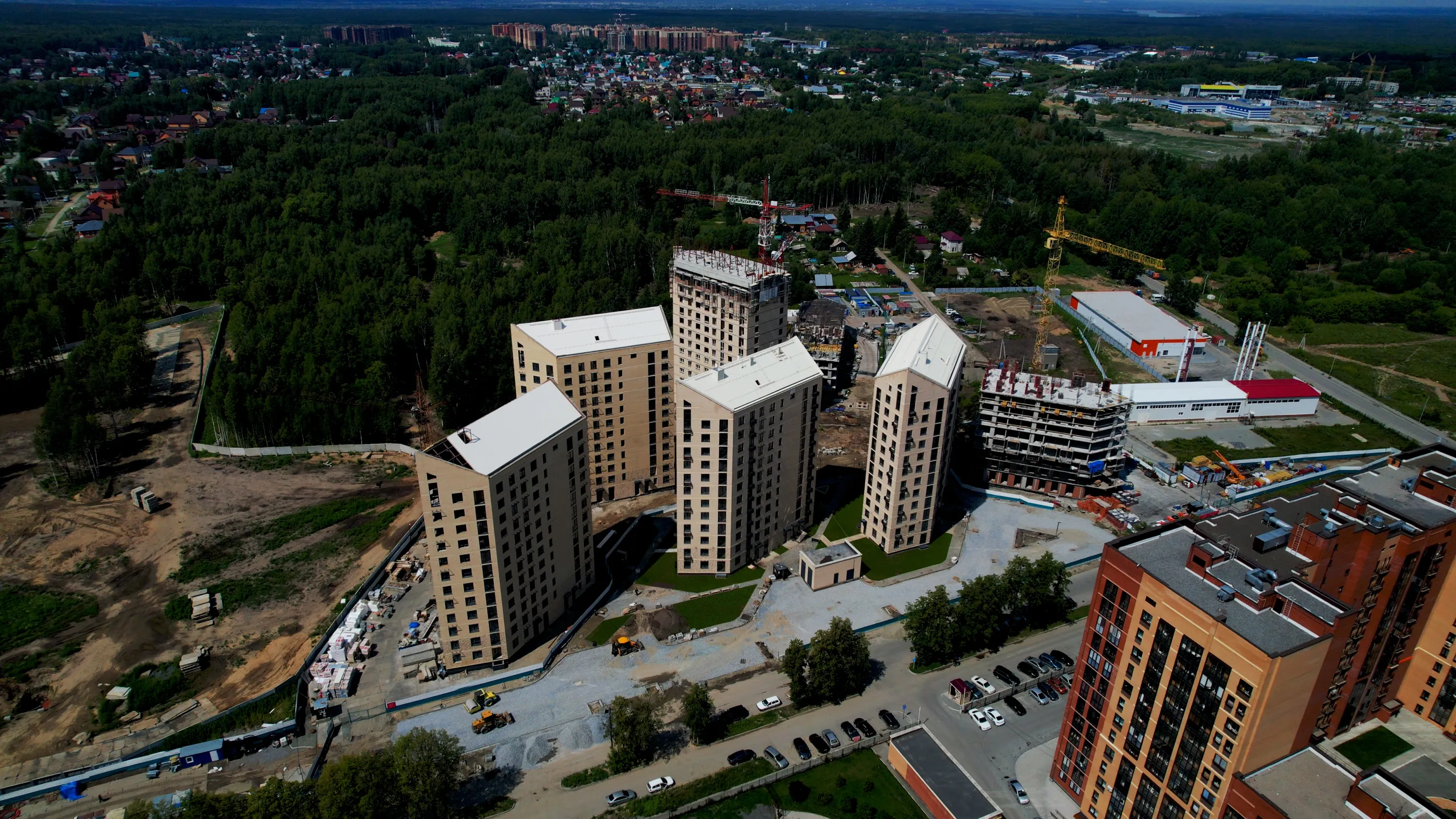 ЖК "Дежнёв" ход строительства