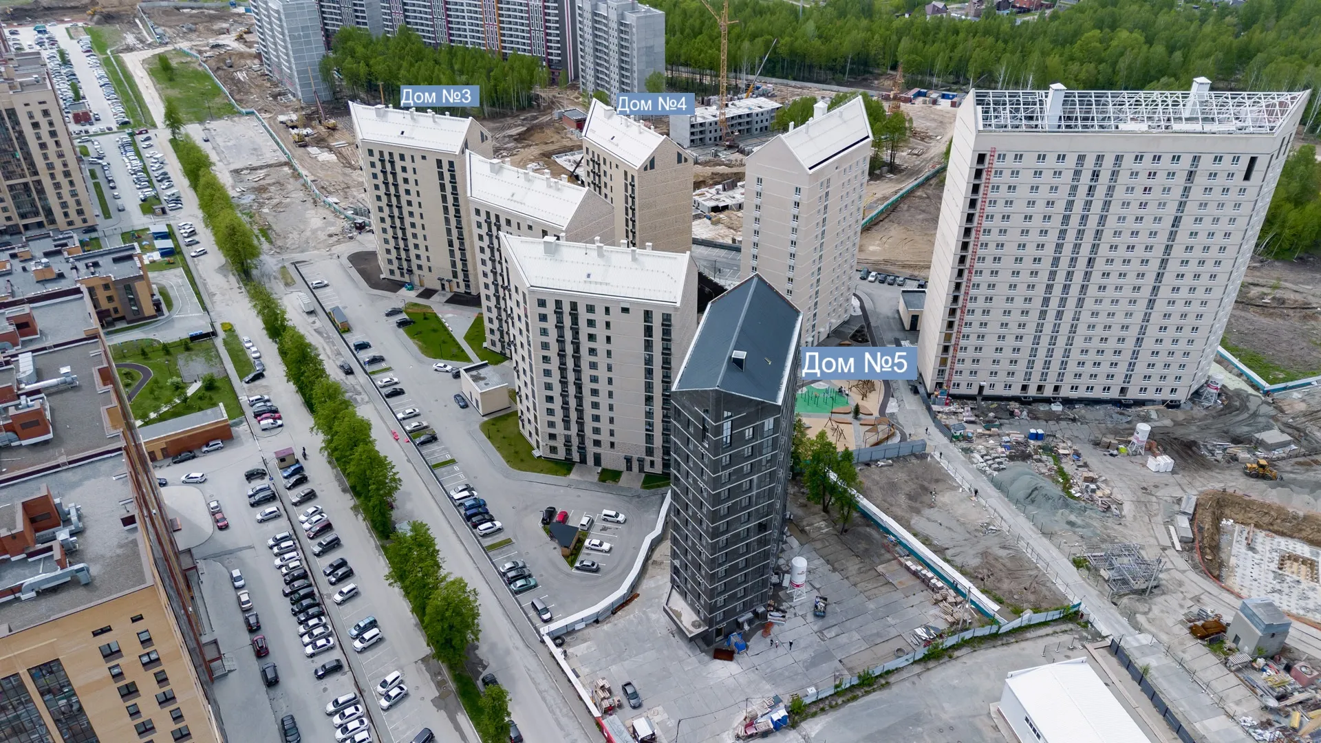 ЖК "Дежнёв" ход строительства