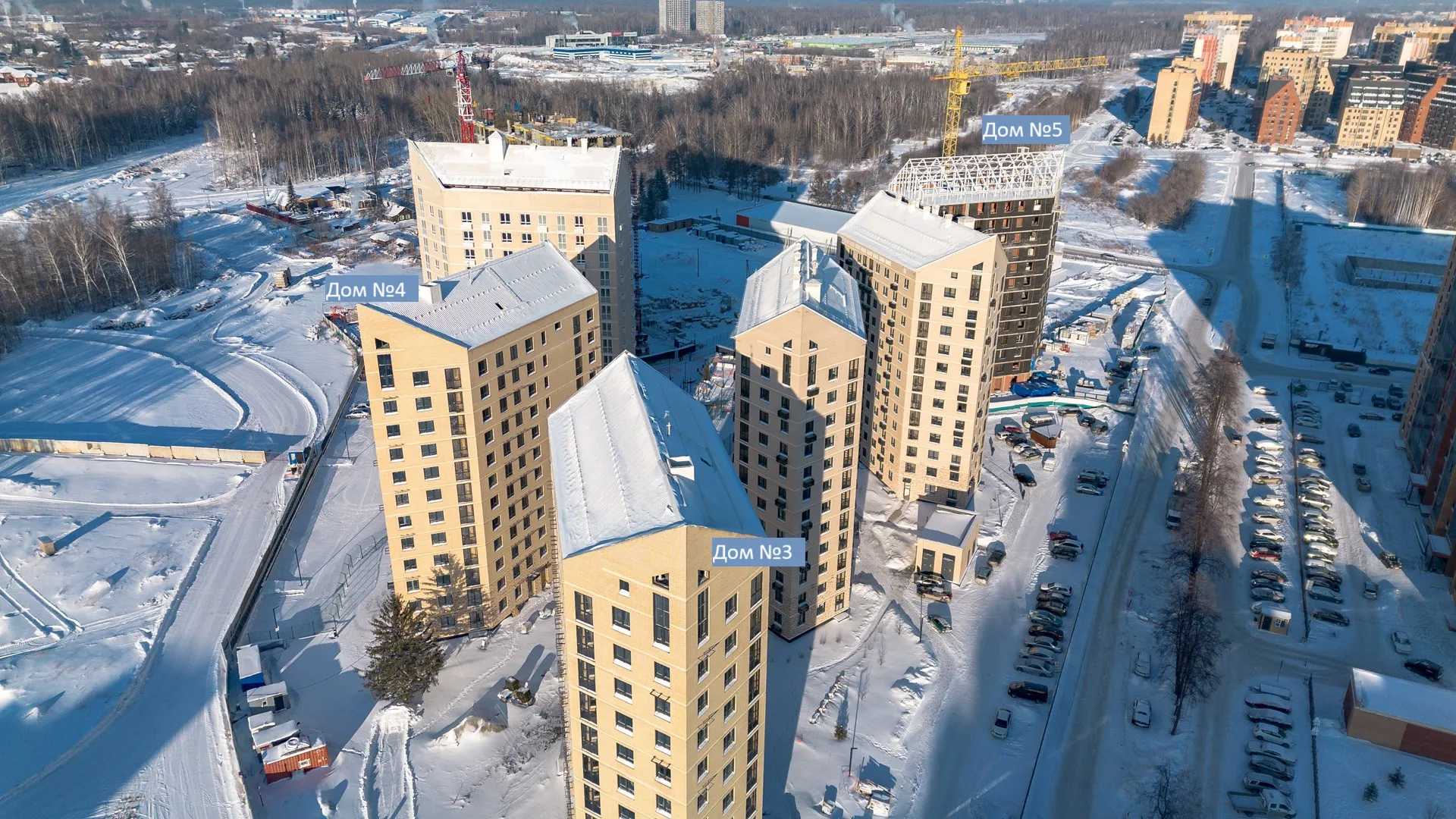 ЖК "Дежнёв" ход строительства