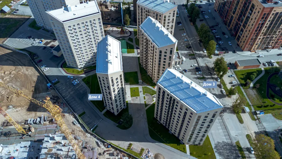 ЖК "Дежнёв" ход строительства