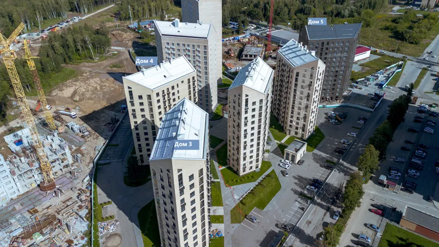 ЖК "Дежнёв" ход строительства