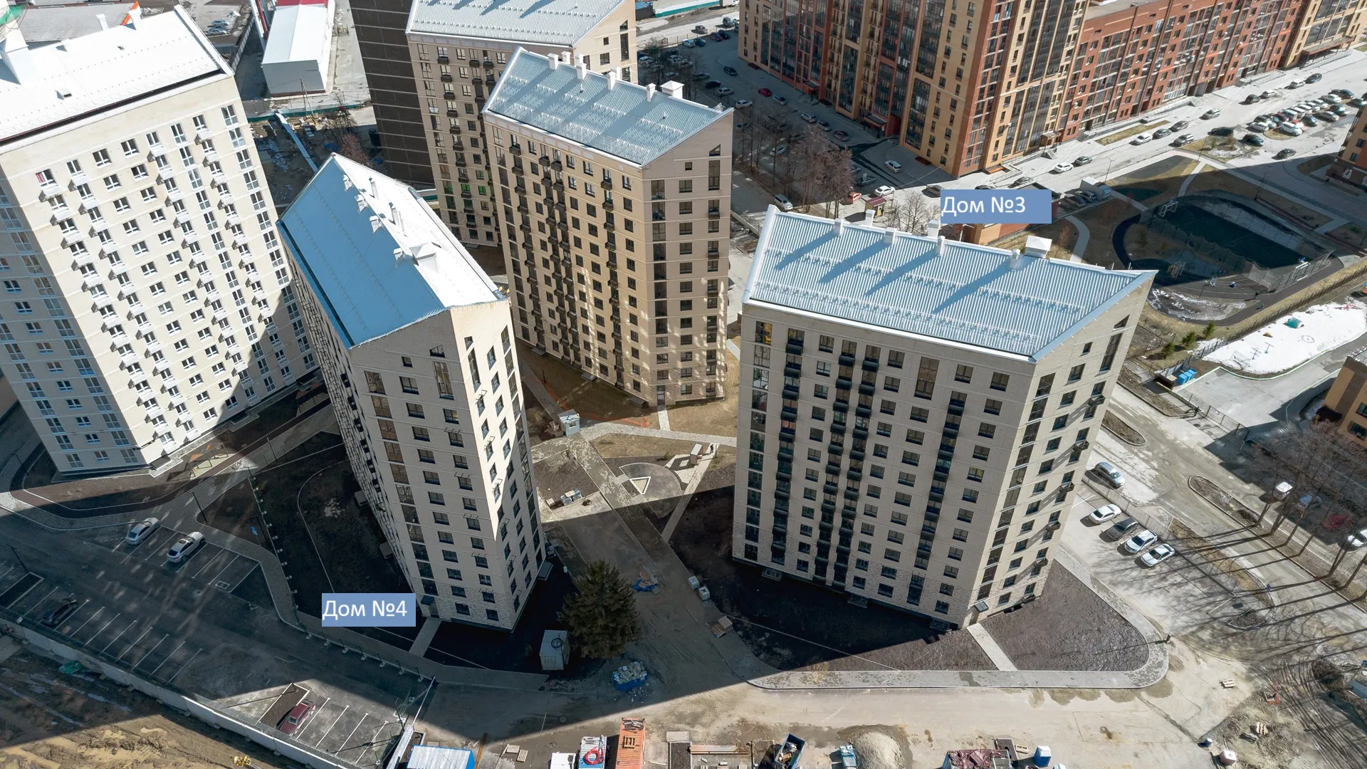 ЖК "Дежнёв" ход строительства