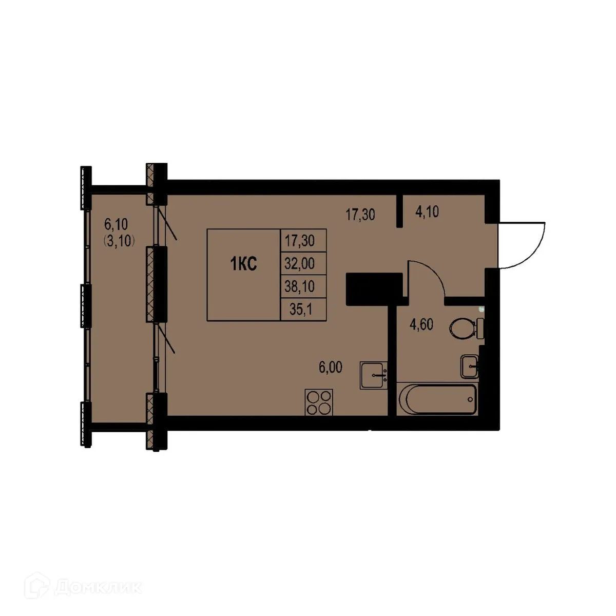 Фото квартиры в ЖК Автограф