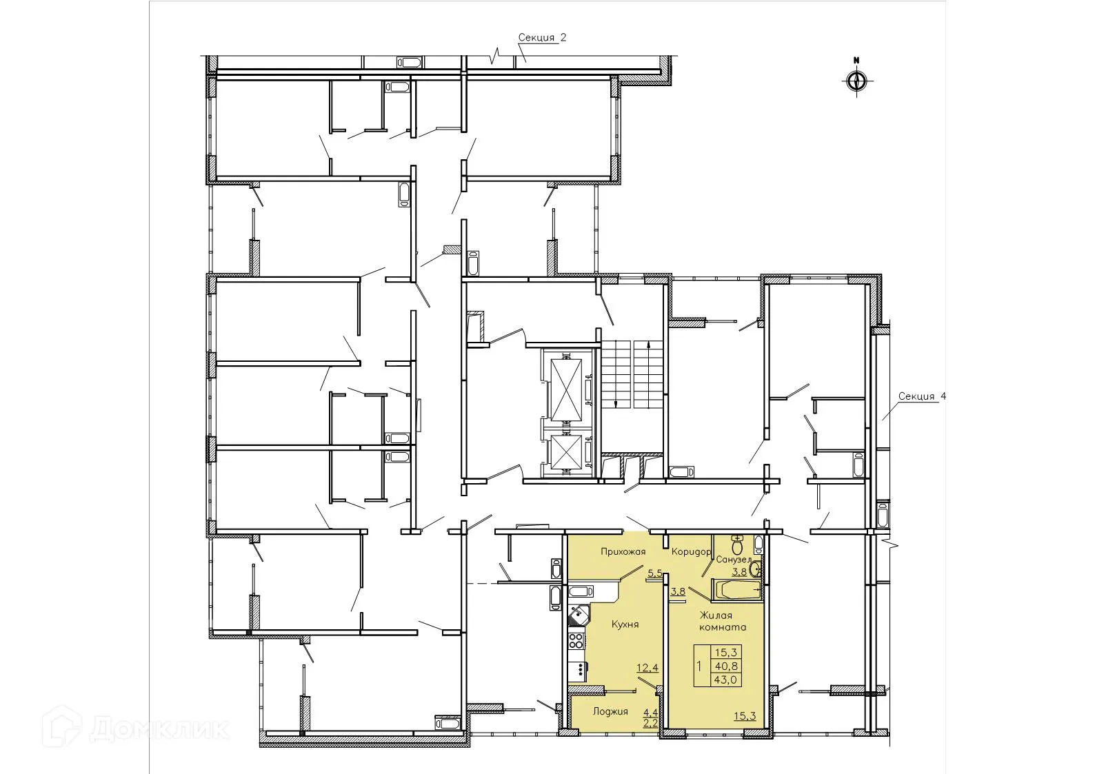 Фото квартиры в ЖК "Боровое"