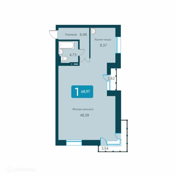 Квартира в ЖК "Марсель-2"