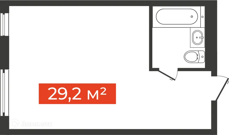 Фото квартиры в ЖК Многофункциональный комплекс Freedom
